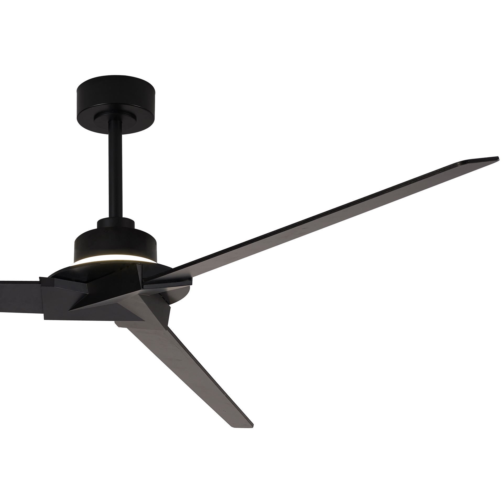 BRISA * IP44 BLACK FAN/WOOD LED 20W-2700K-5000K