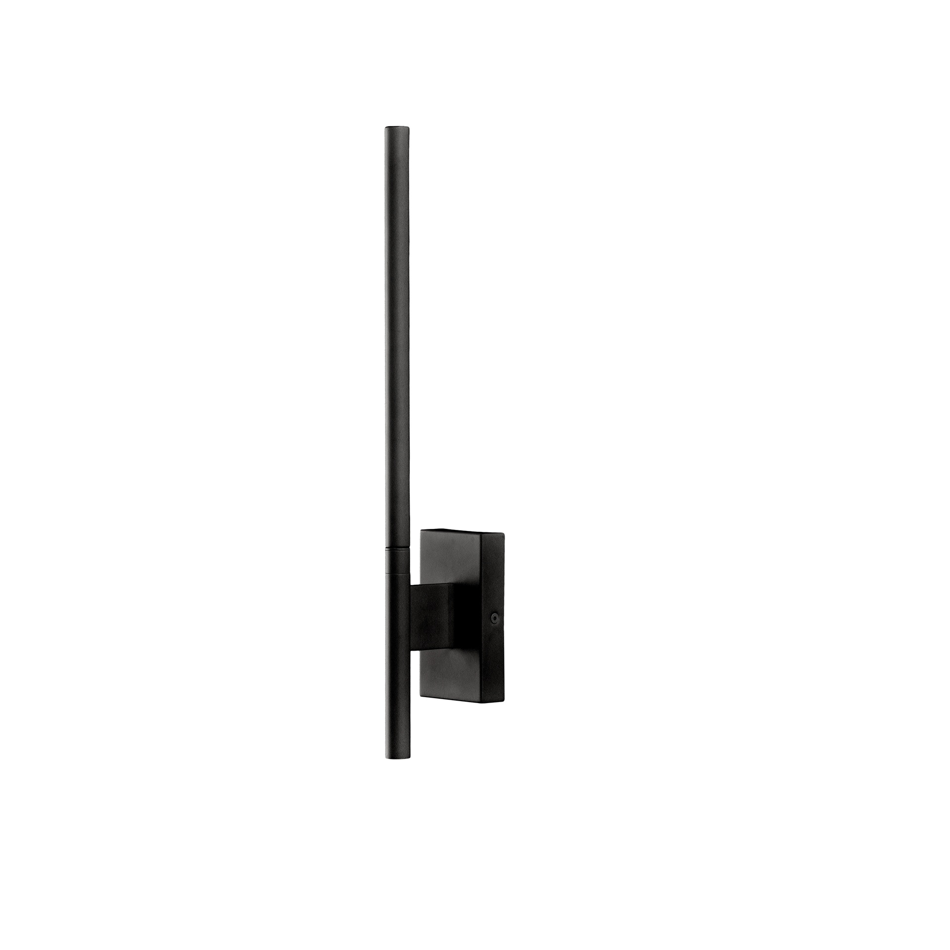 TORCH * APPLIQUE NERO OPACO LED 6W 3000K