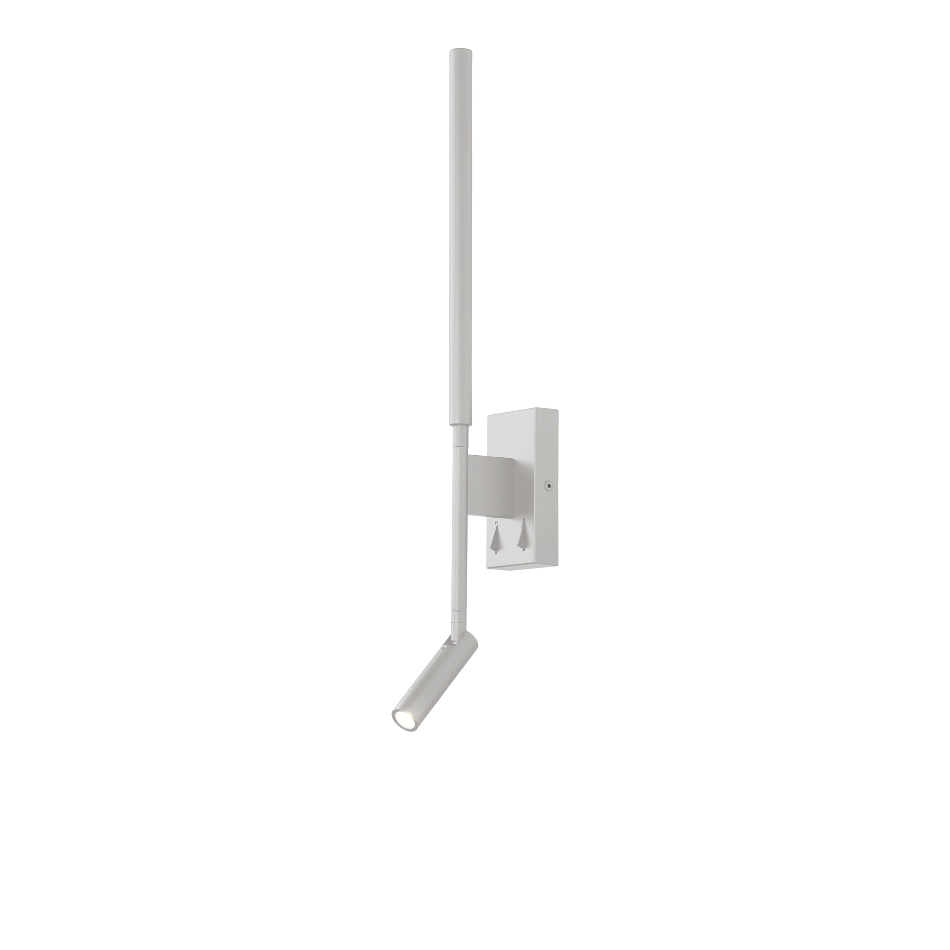 TORCH * APPLIQUE BIANCO LETTORE LED 3W+6W 3000K