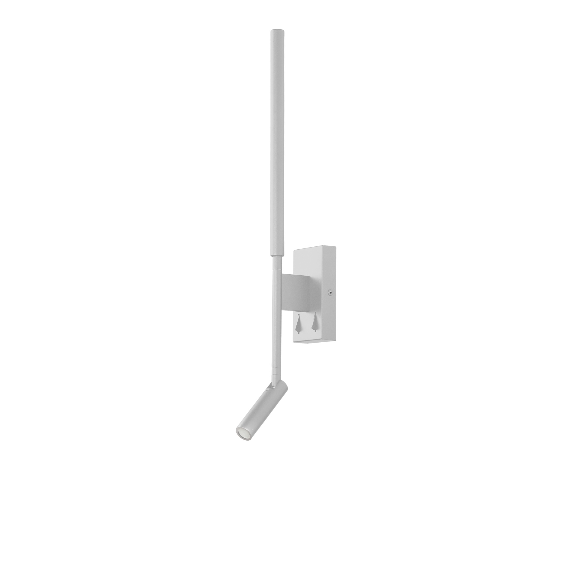 TORCH * APPLIQUE BIANCO LETTORE LED 3W+6W 3000K
