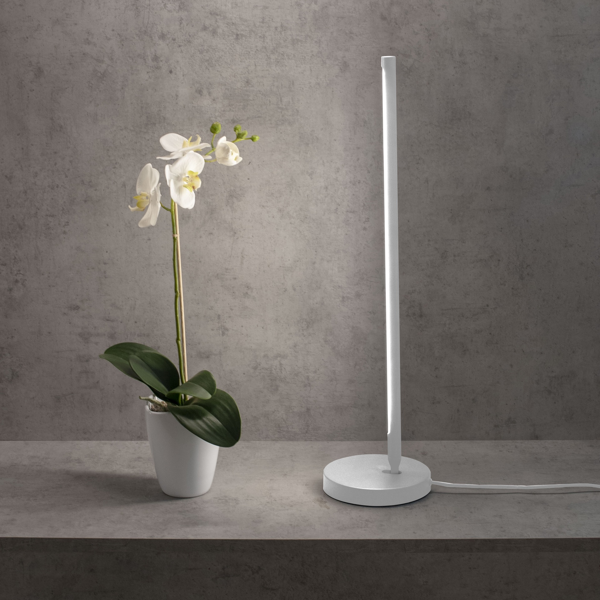 TORCH * LED TABLE LAMP  11W WHITE