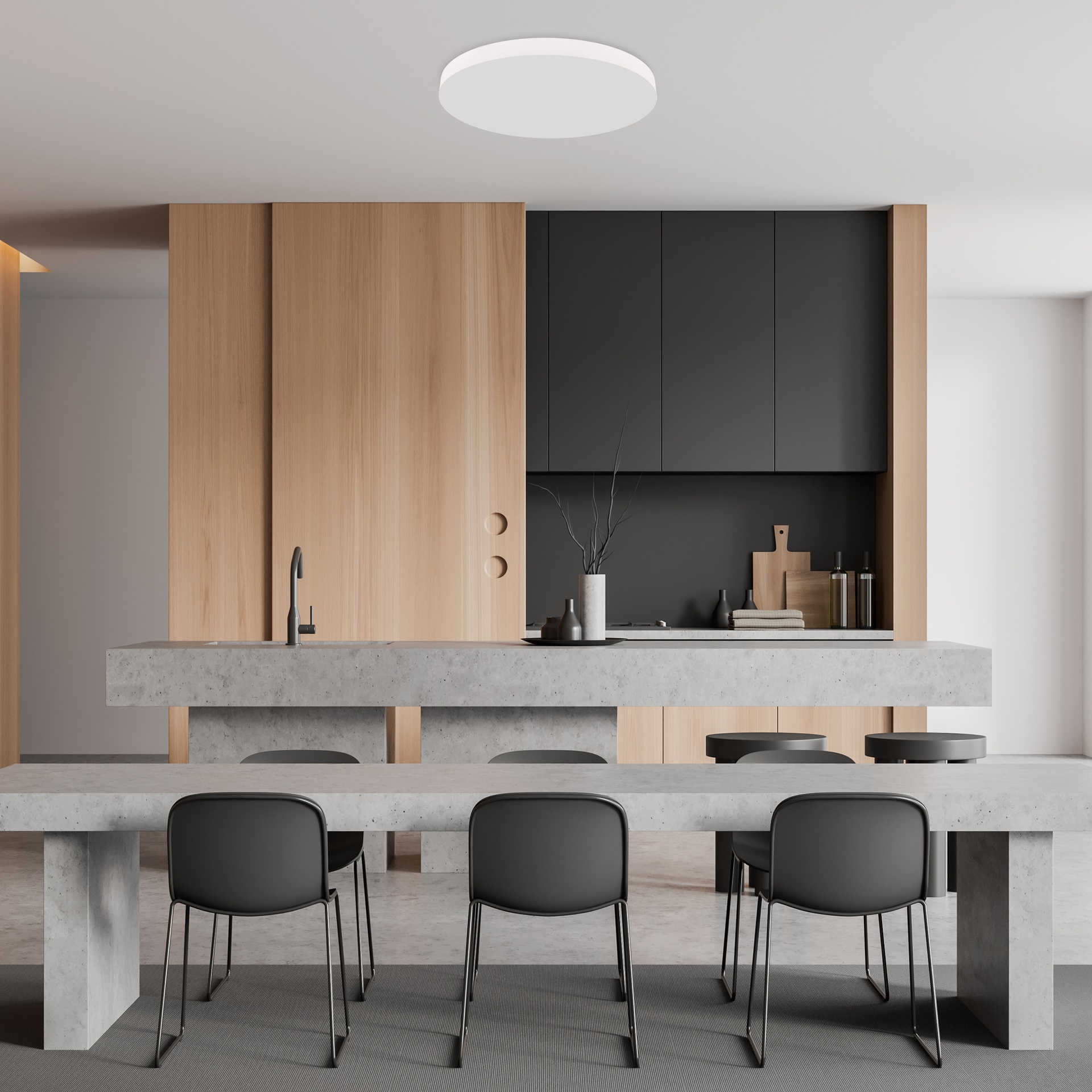 TURIN * Round LED Ceiling light  50W CCT - 60 CM