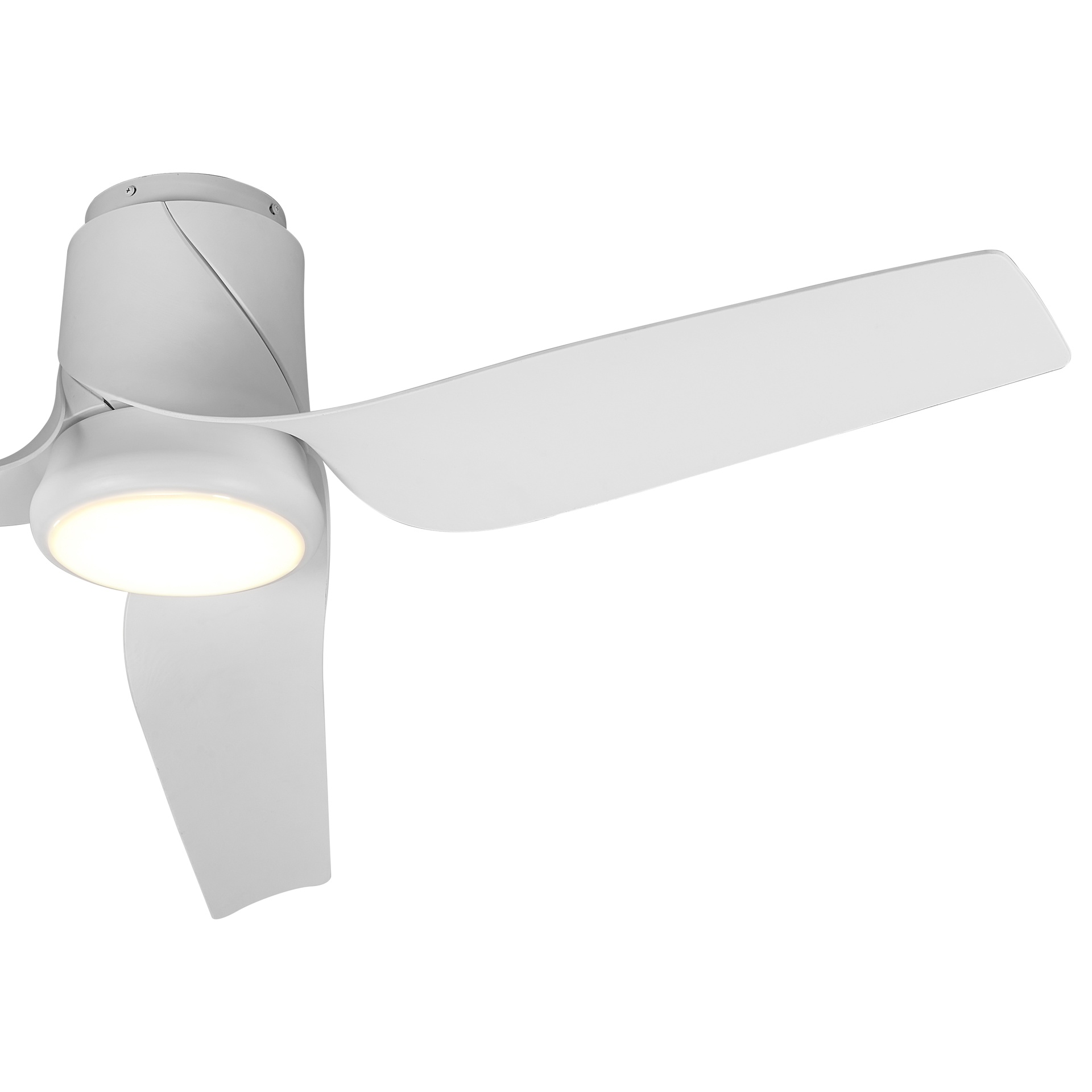 Ushuaia · Ventilador de aspas con luz · Blanco