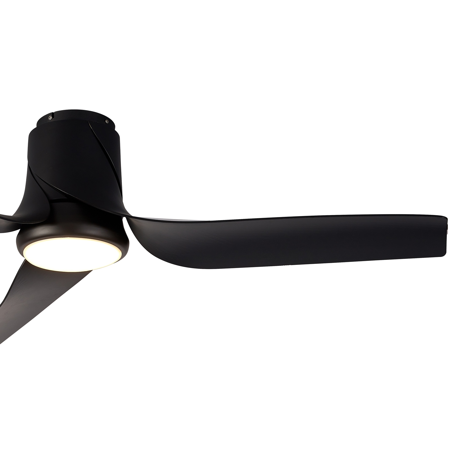 Ushuaia · Ventilador de aspas con luz · Black