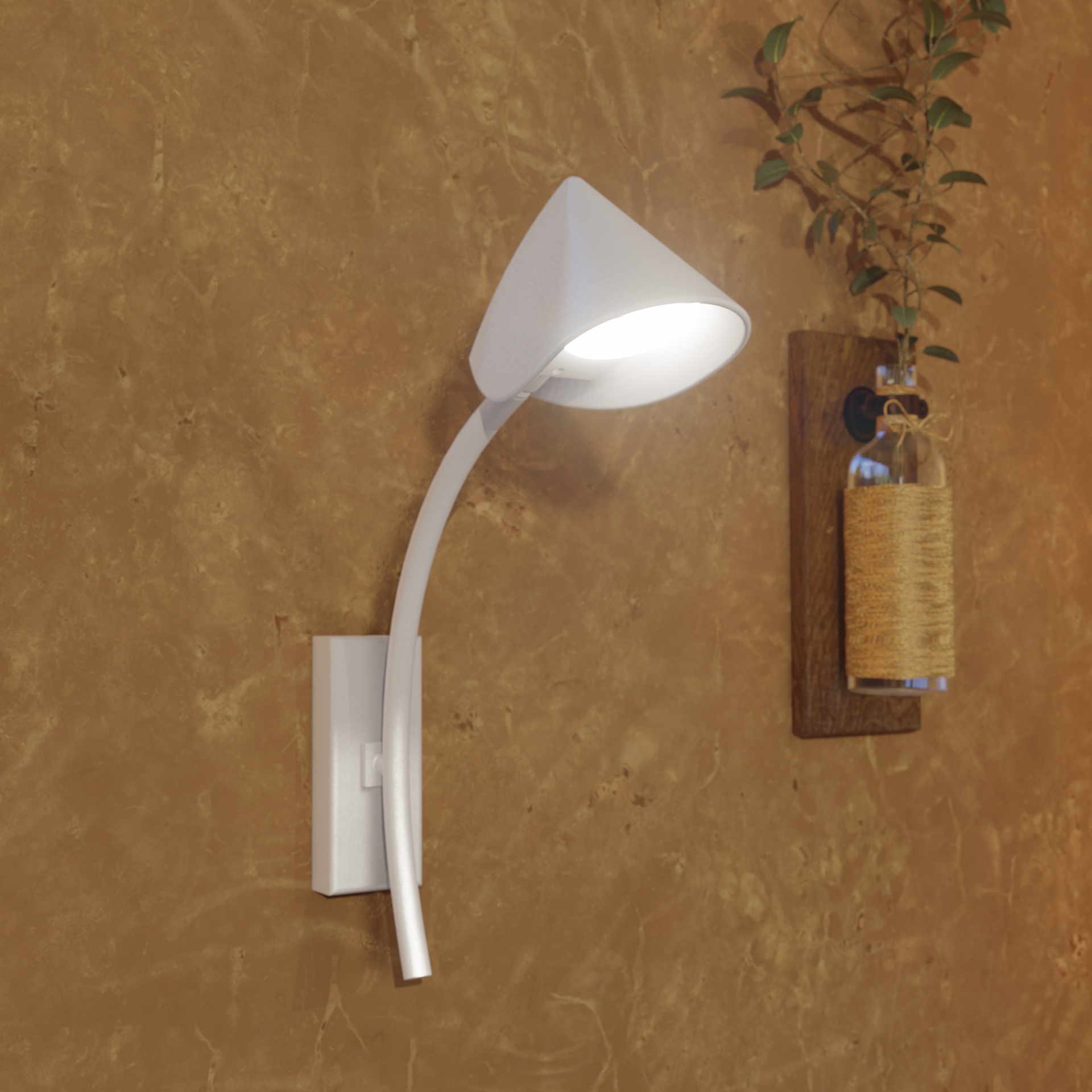 ***OFER/DES*** CAPUCCINA * APPLIQUE LED 7W