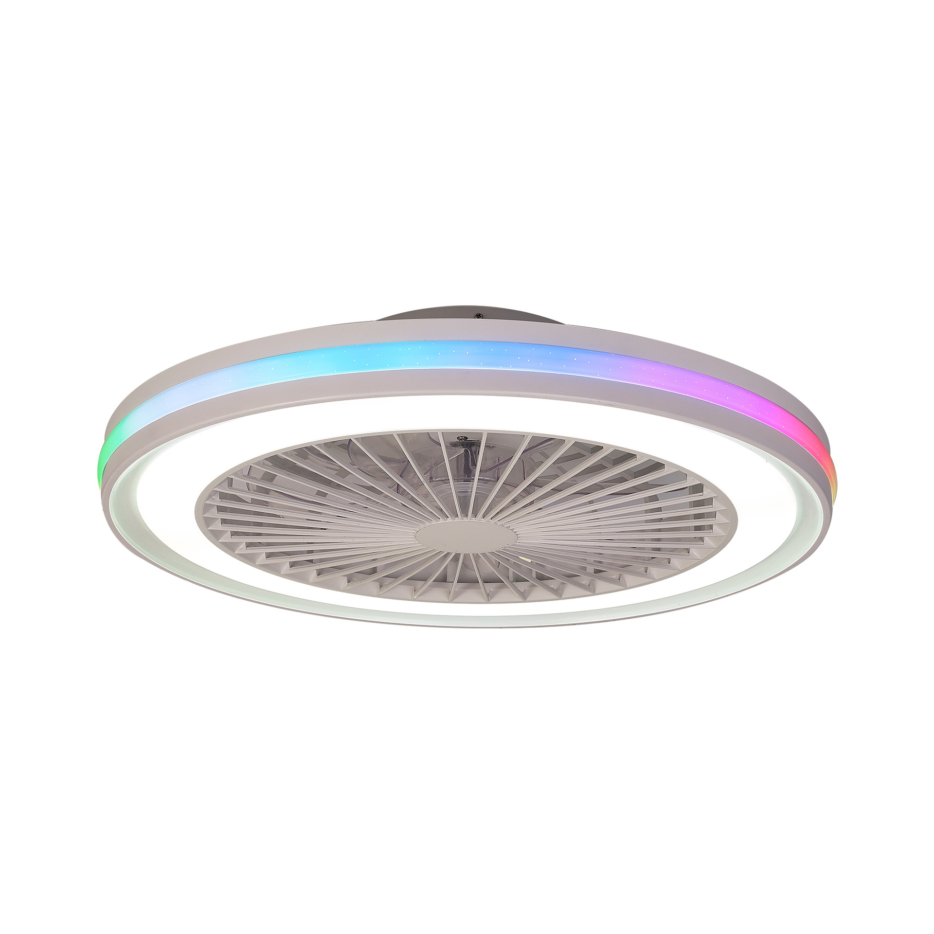 GAMER * CEILING / FAN - WHITE - RGB - 56 CM - 4800 LMS