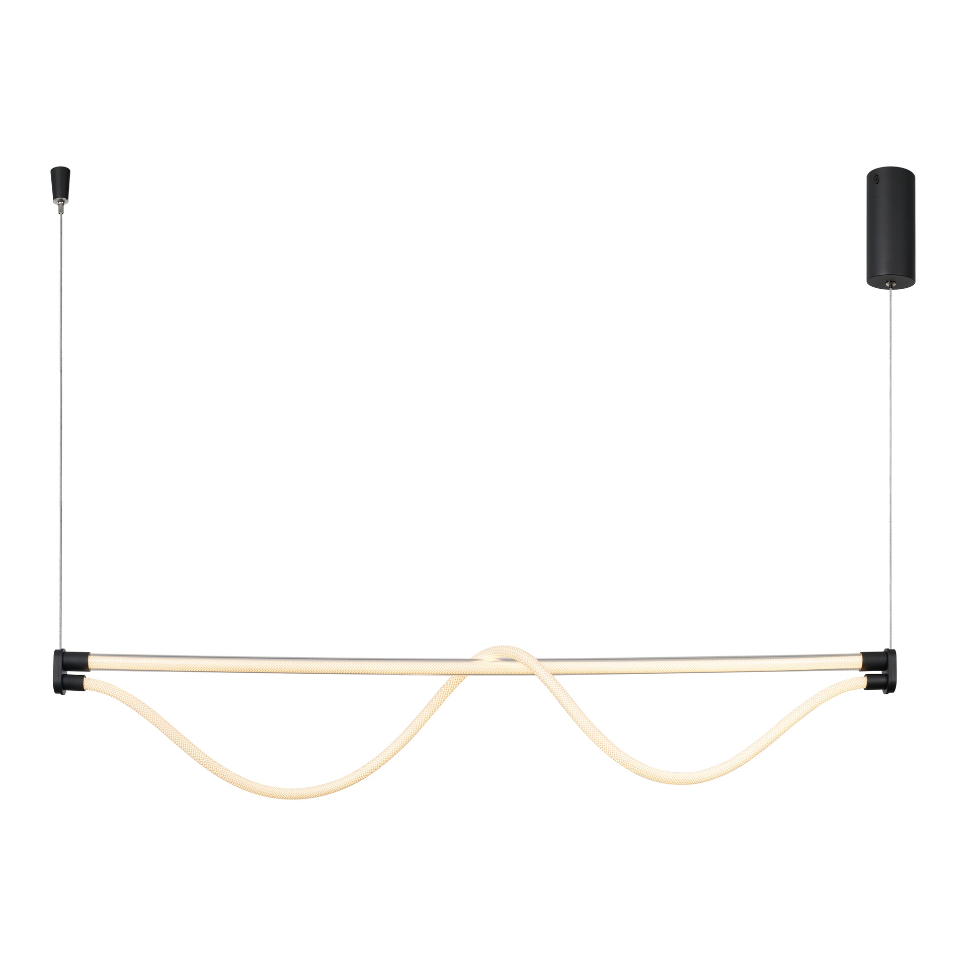 FUGAZ * LED PENDANT 38W - BLACK Sand