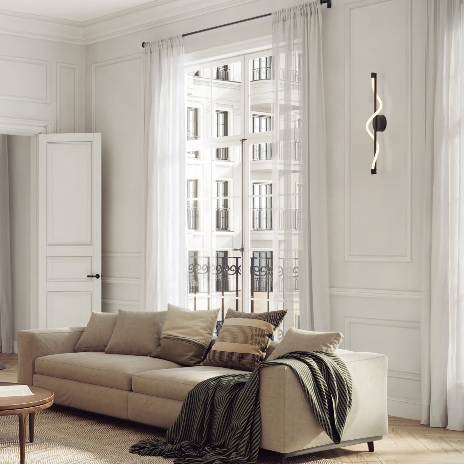 FUGAZ * Applique LED - Nero
