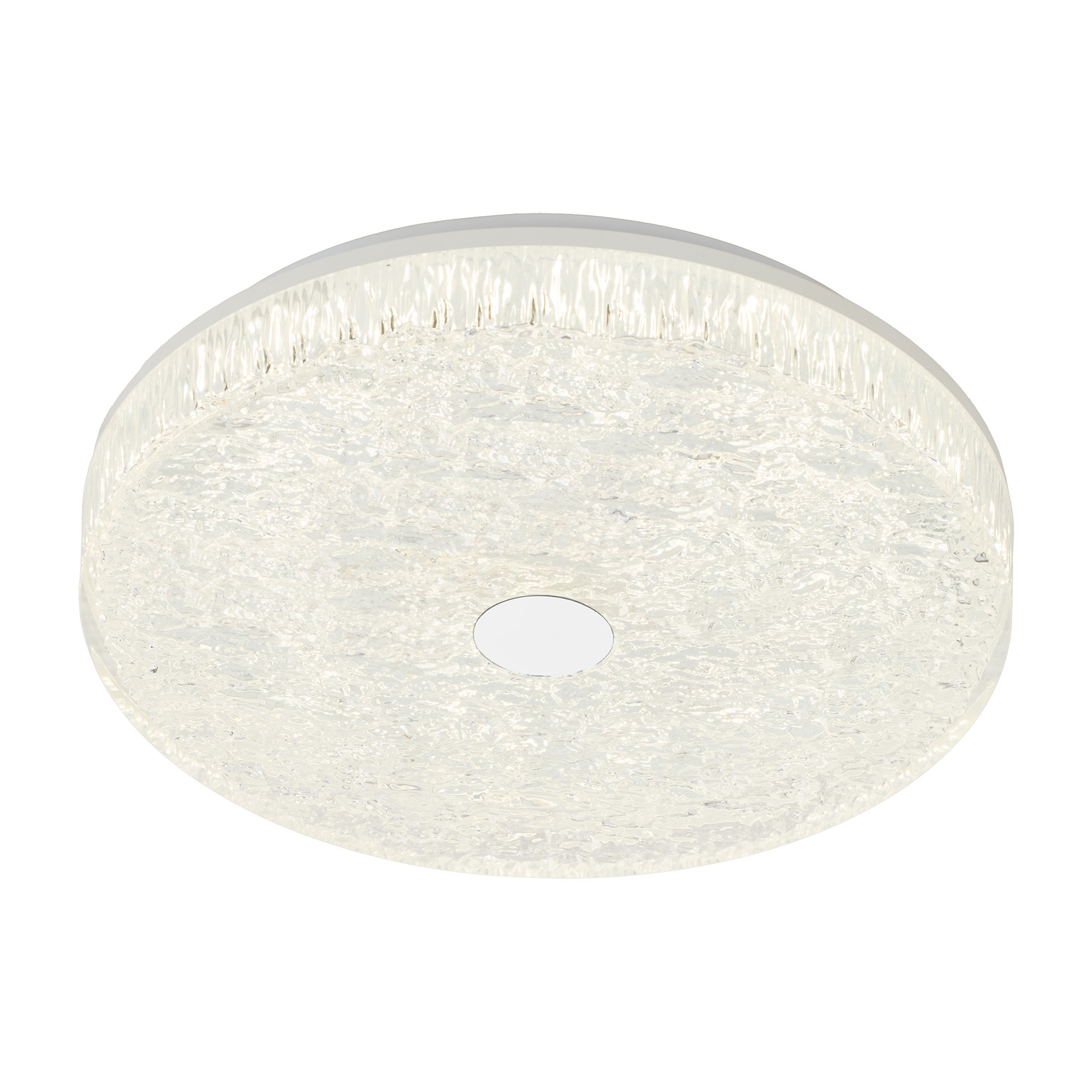 FROZEN * PLAFONNIER LED ROND BLANC DIMMABLE 48CM - AVEC TÉLÉCOMMANDE
