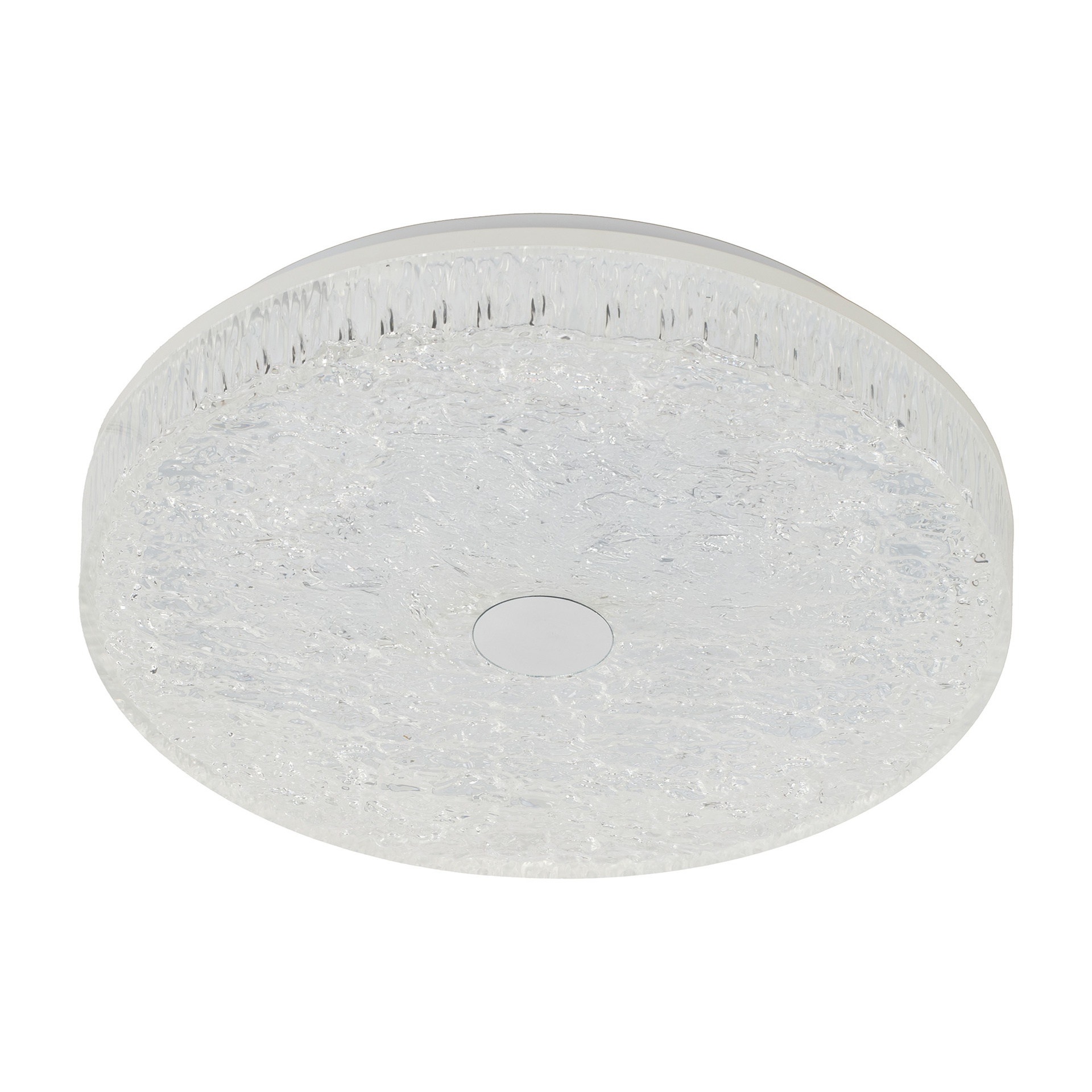 FROZEN * PLAFONNIER LED ROND BLANC DIMMABLE 48CM - AVEC TÉLÉCOMMANDE