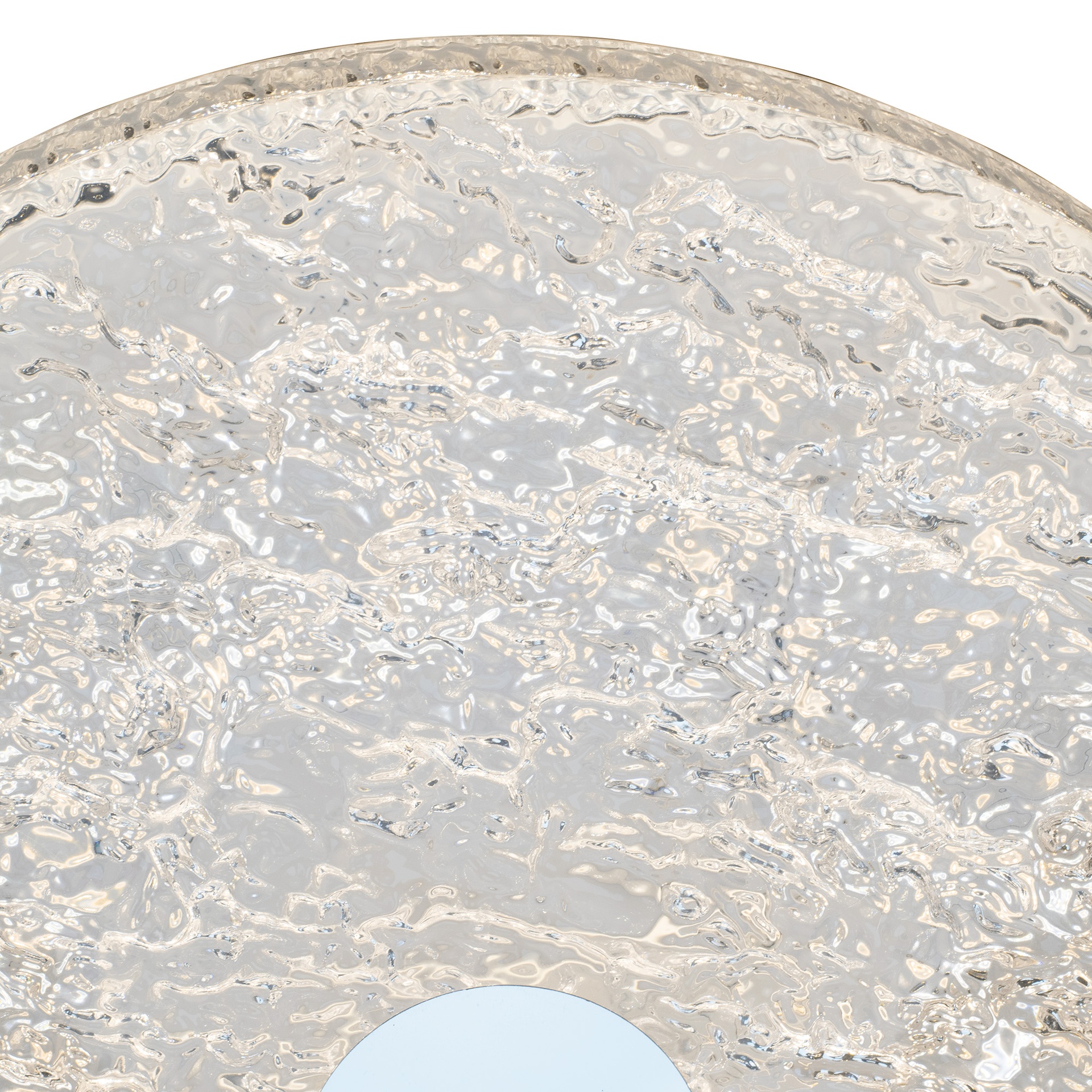 FROZEN * PLAFONNIER LED ROND BLANC DIMMABLE 38CM - AVEC TÉLÉCOMMANDE