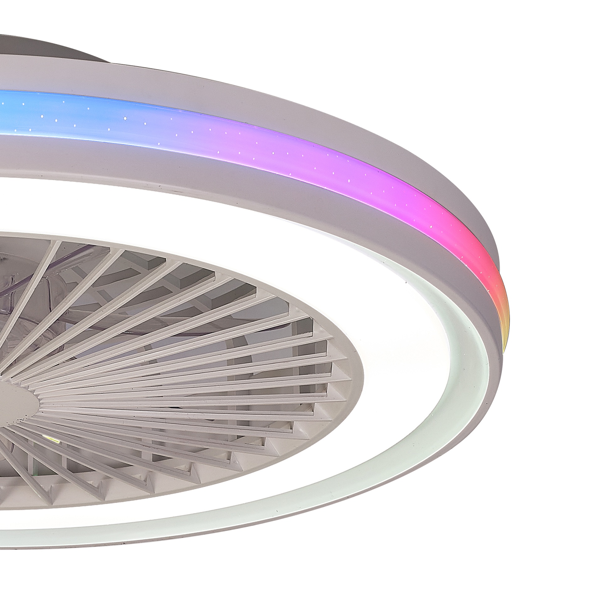 GAMER * PLAFÓN / VENTILADOR - BLANCO - RGB - 47 CM - 4200LM