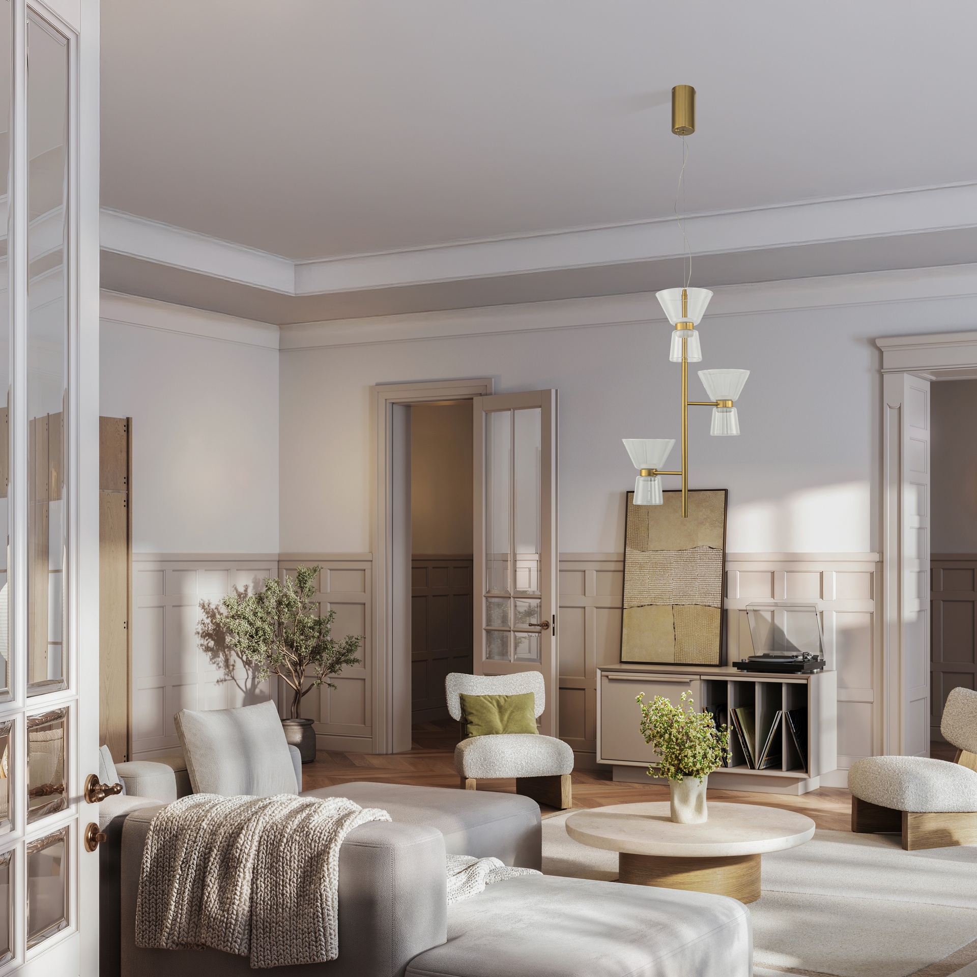NEW YORK * LED Pendant LED 3000K  18W