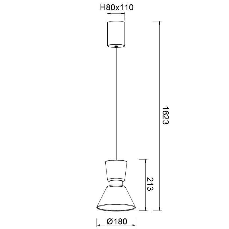 NEW YORK * LED Pendant LED 3000K  6W