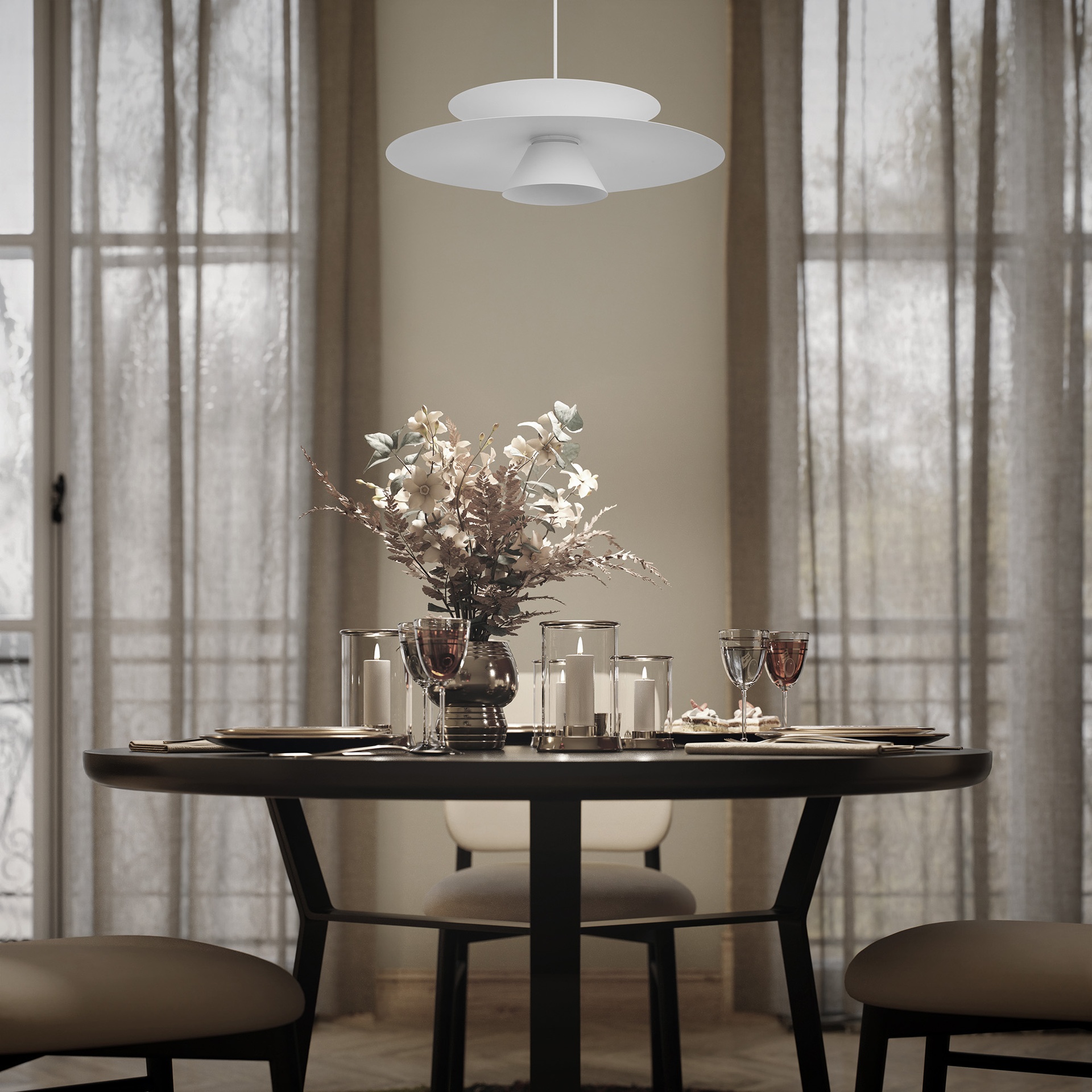 ESTRELLA * Lampada a sospensione LED - 12W - Bianco Dimmerabile TRIAC