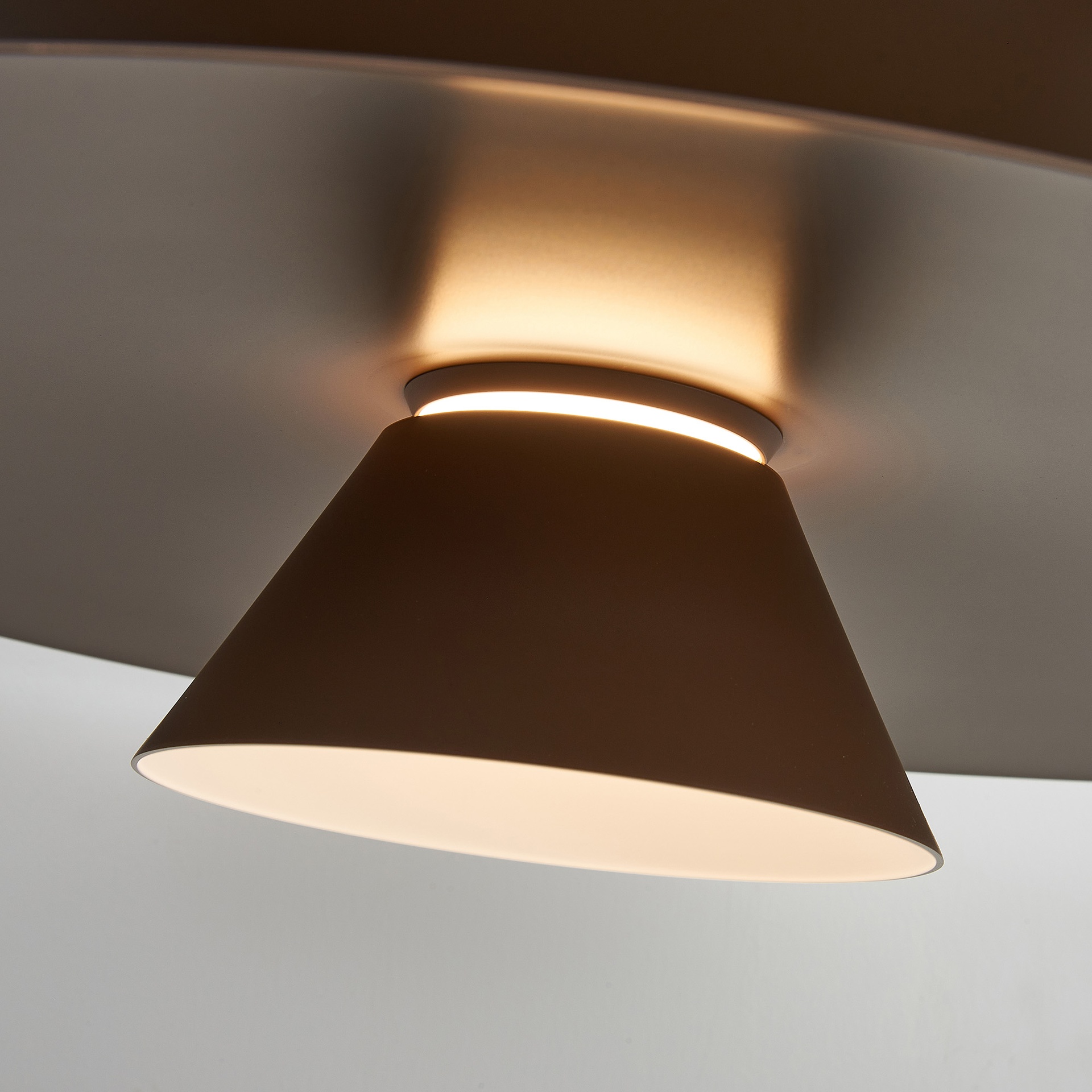 ESTRELLA * Lampada a sospensione LED - 12W - Caffè scuro Dimmerabile TRIAC