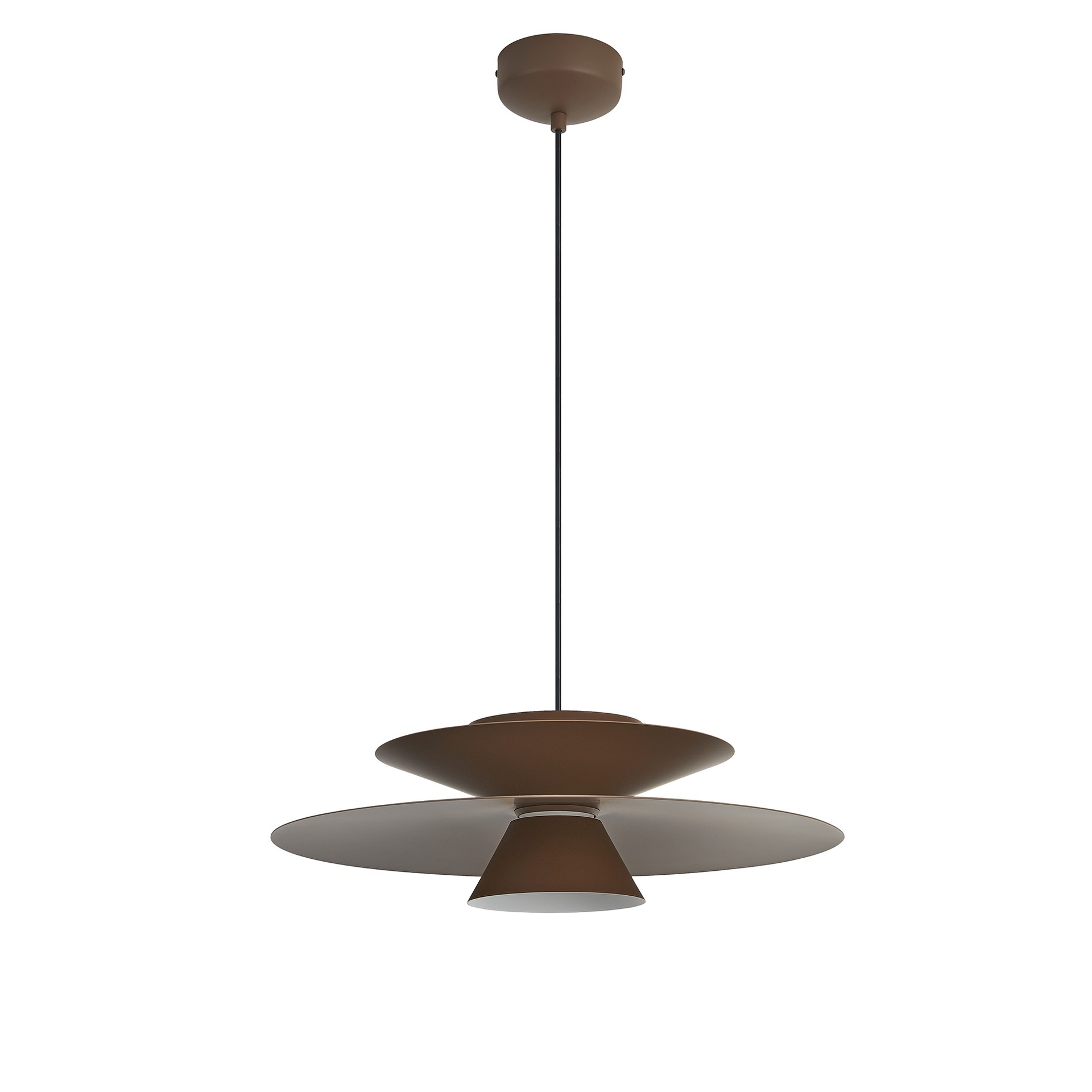 ESTRELLA * Lampada a sospensione LED - 12W - Caffè scuro Dimmerabile TRIAC