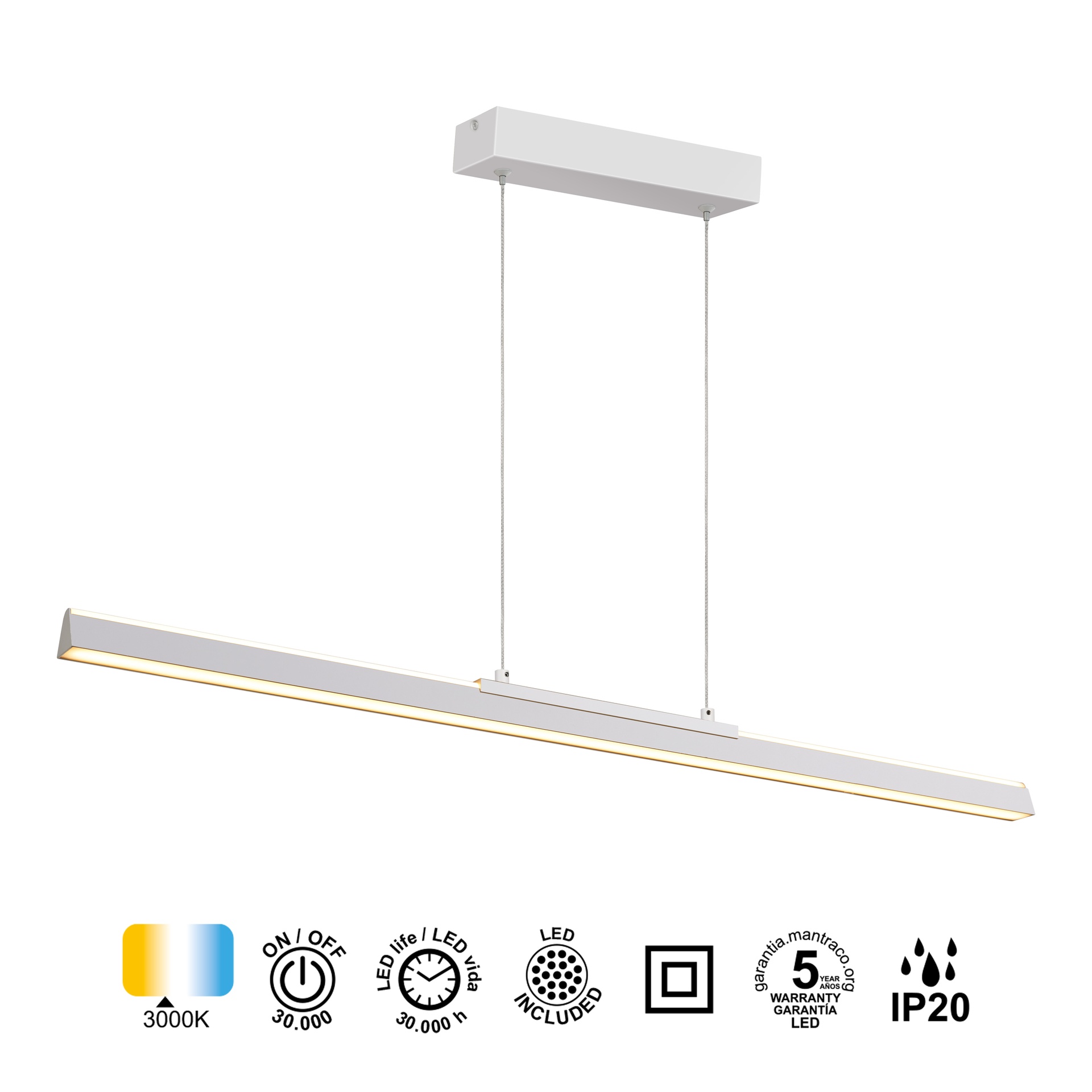 Lineal · Lampade da soffitto · Bianco