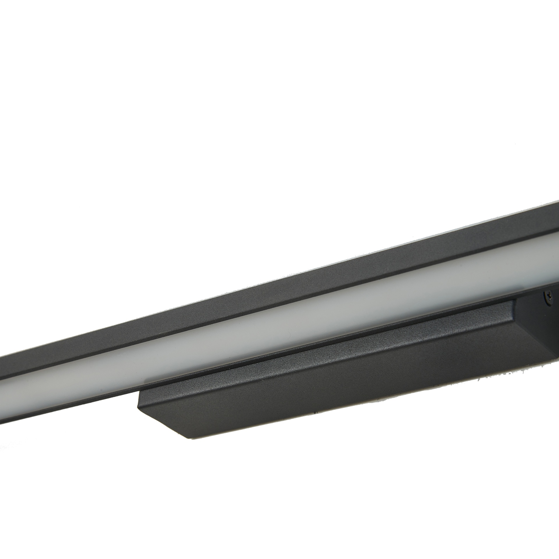 LINEALE * PLAFONIERA LED 22W - NERO SABBIATO