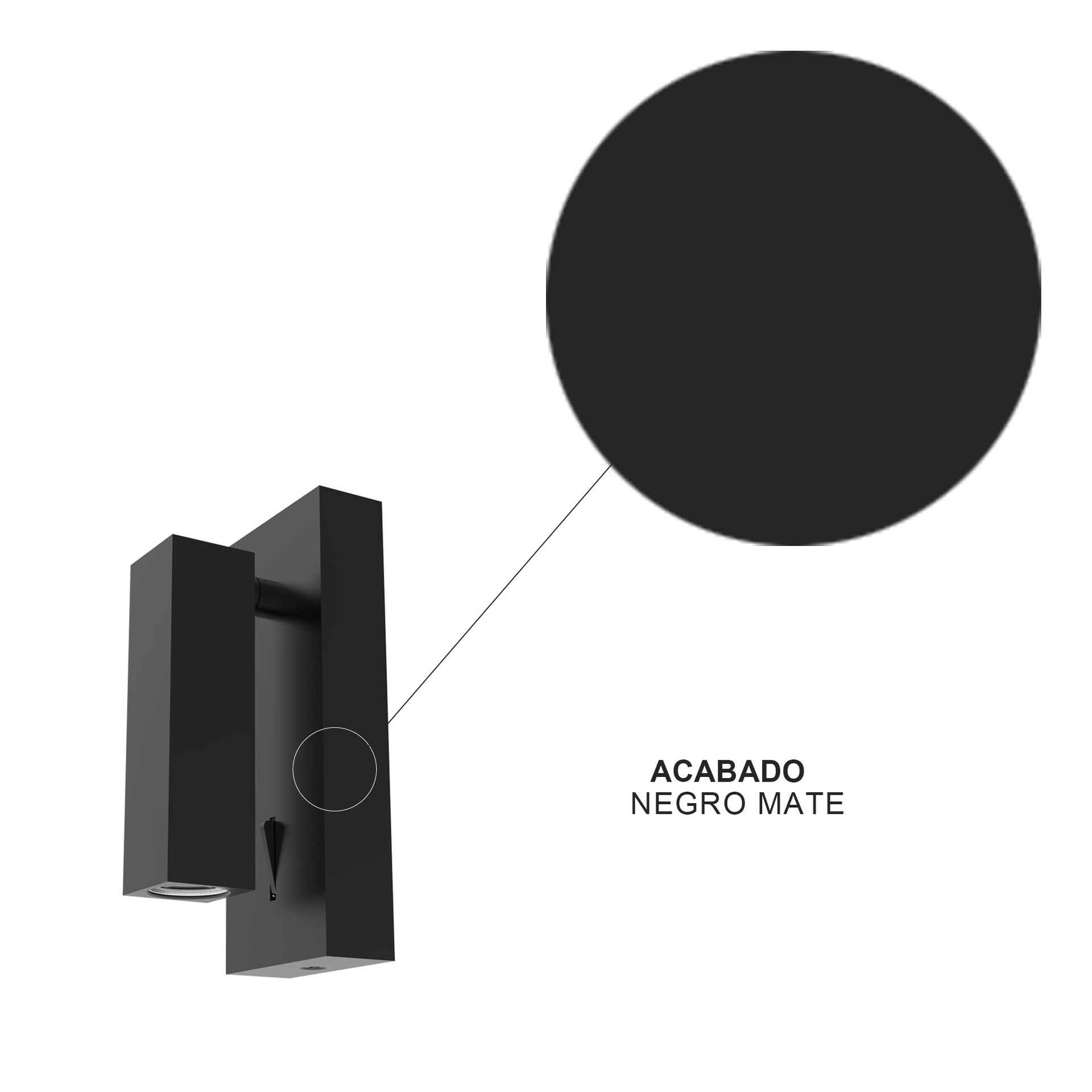Tarifa · Luminarias de pared · Black