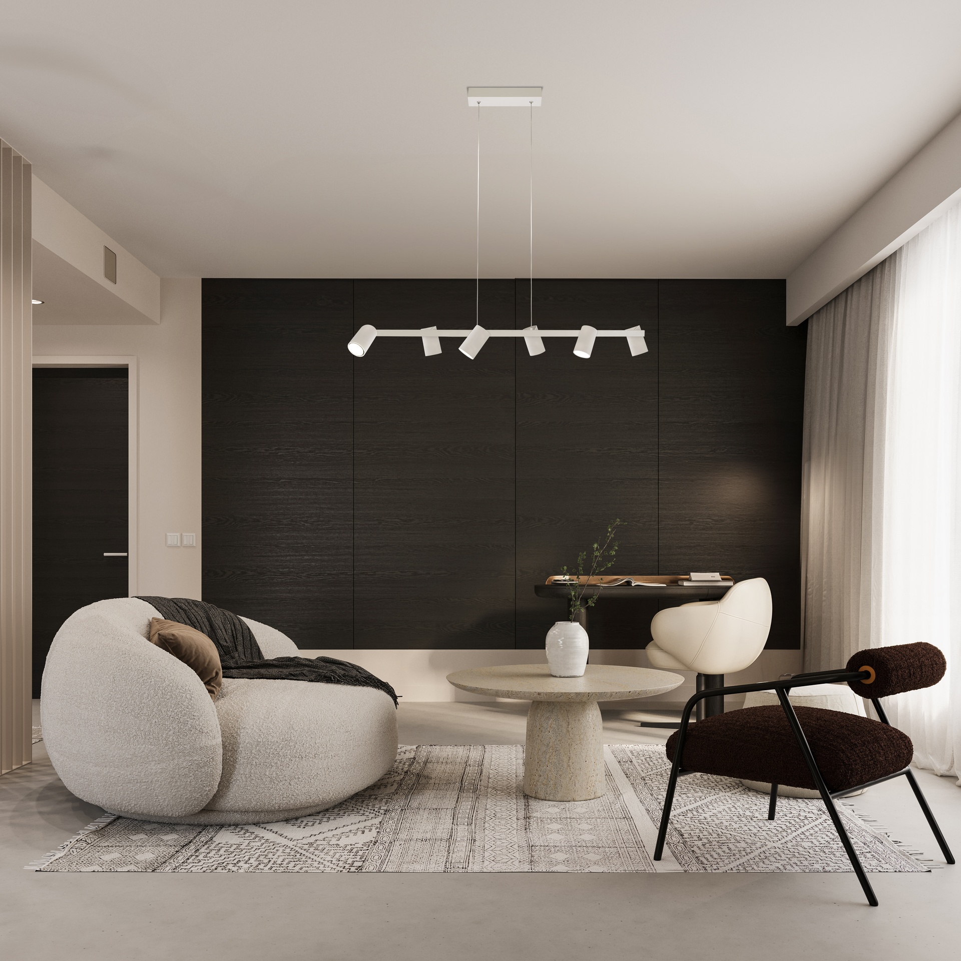 SAL BIANCO * LAMPADA LINEALE 6L GU10