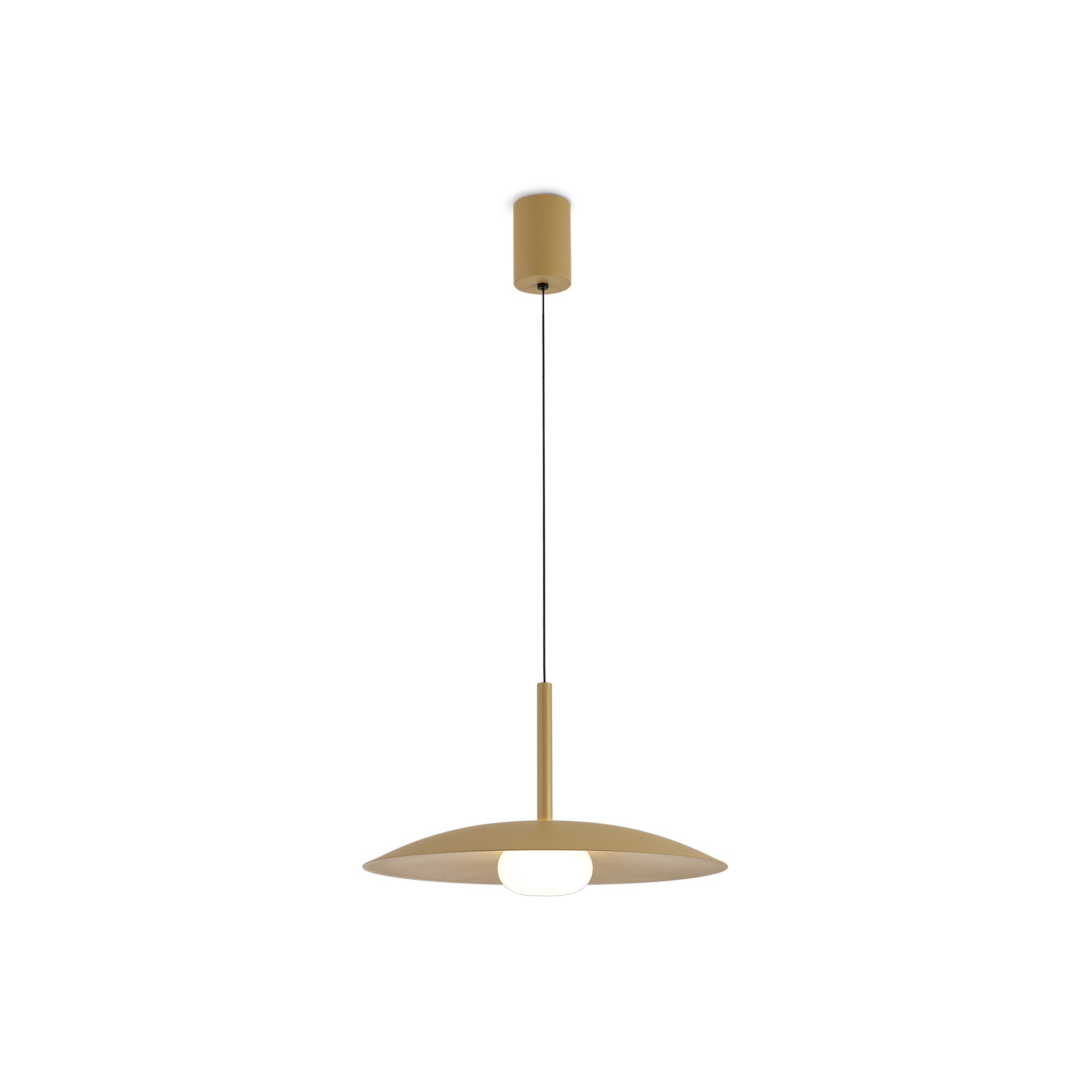 LIDIA * SOSPESO 1L LED 12W  - ORO OPACO
