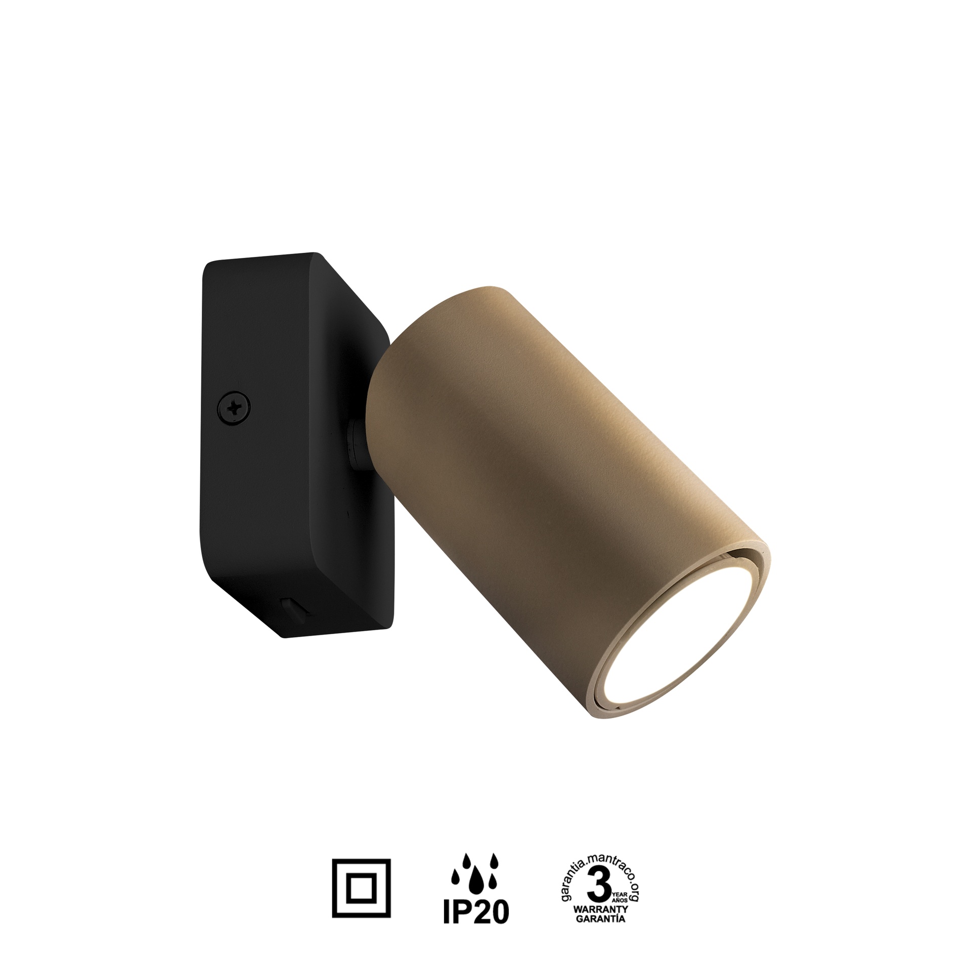 SAL GOLD * SPOT /WALL LAMP  1L GU10