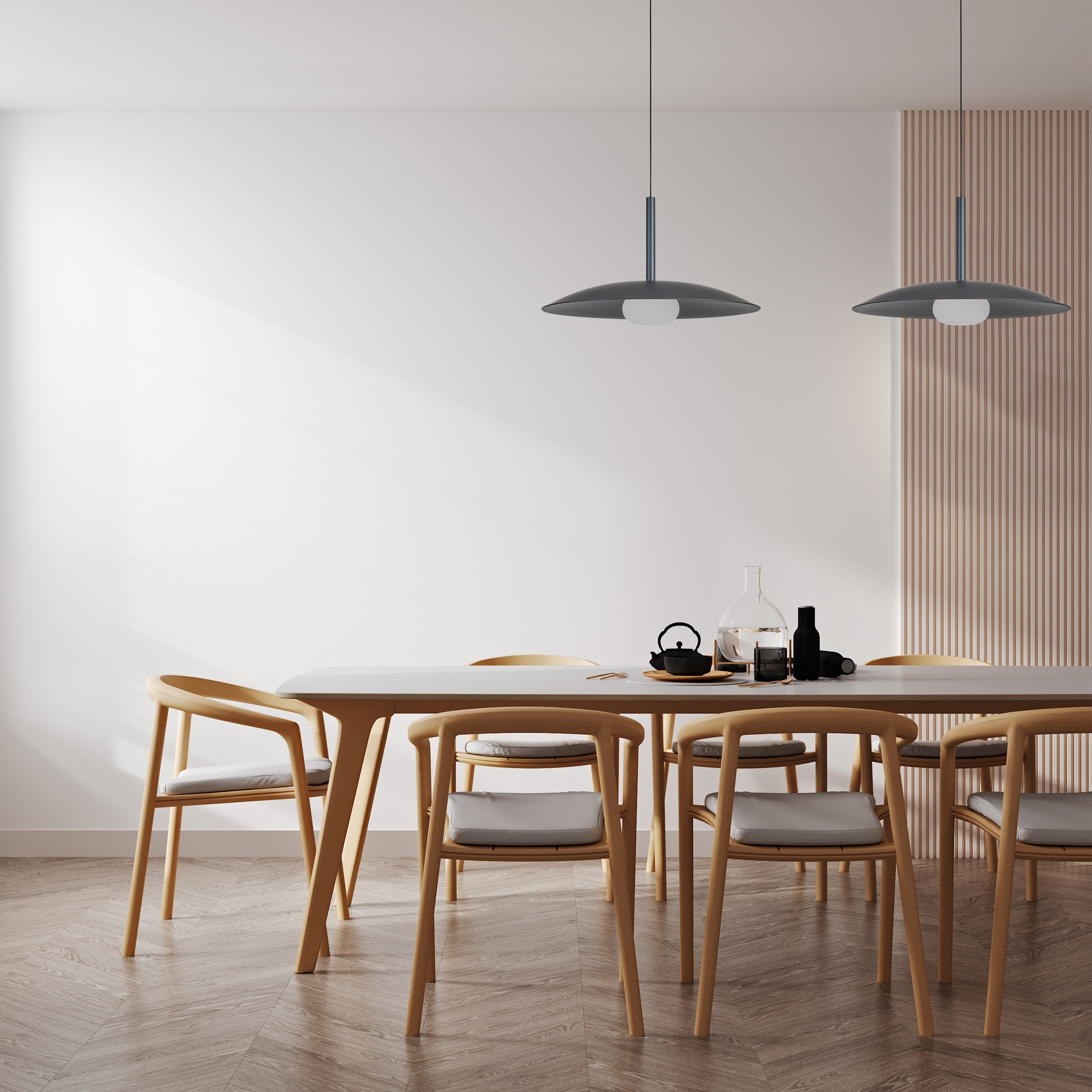 LIDIA * SOSPESO 1L LED 12W  - GRIGIO