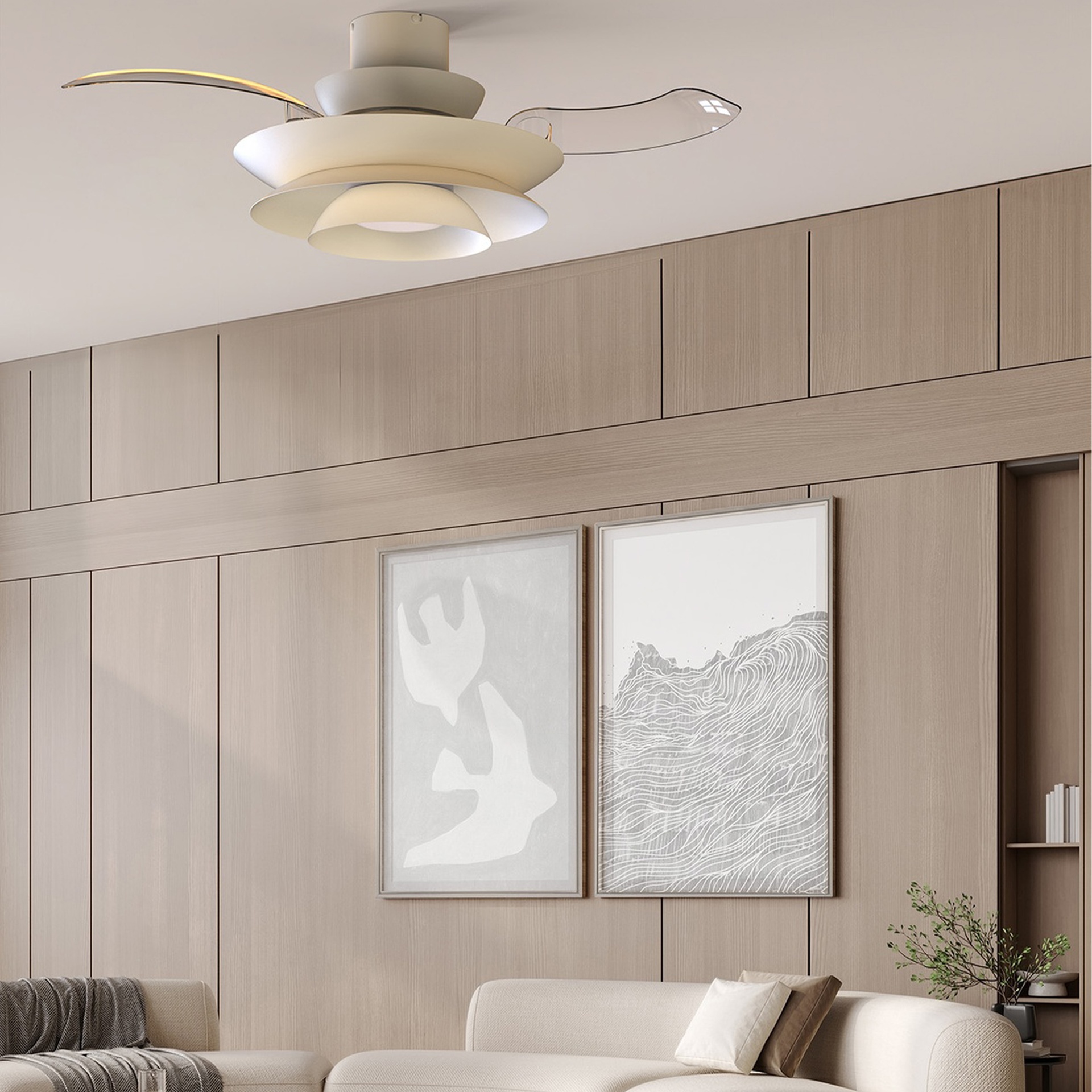 ACONCAGUA * VENTILATEUR PLAFONNIER - BLANC