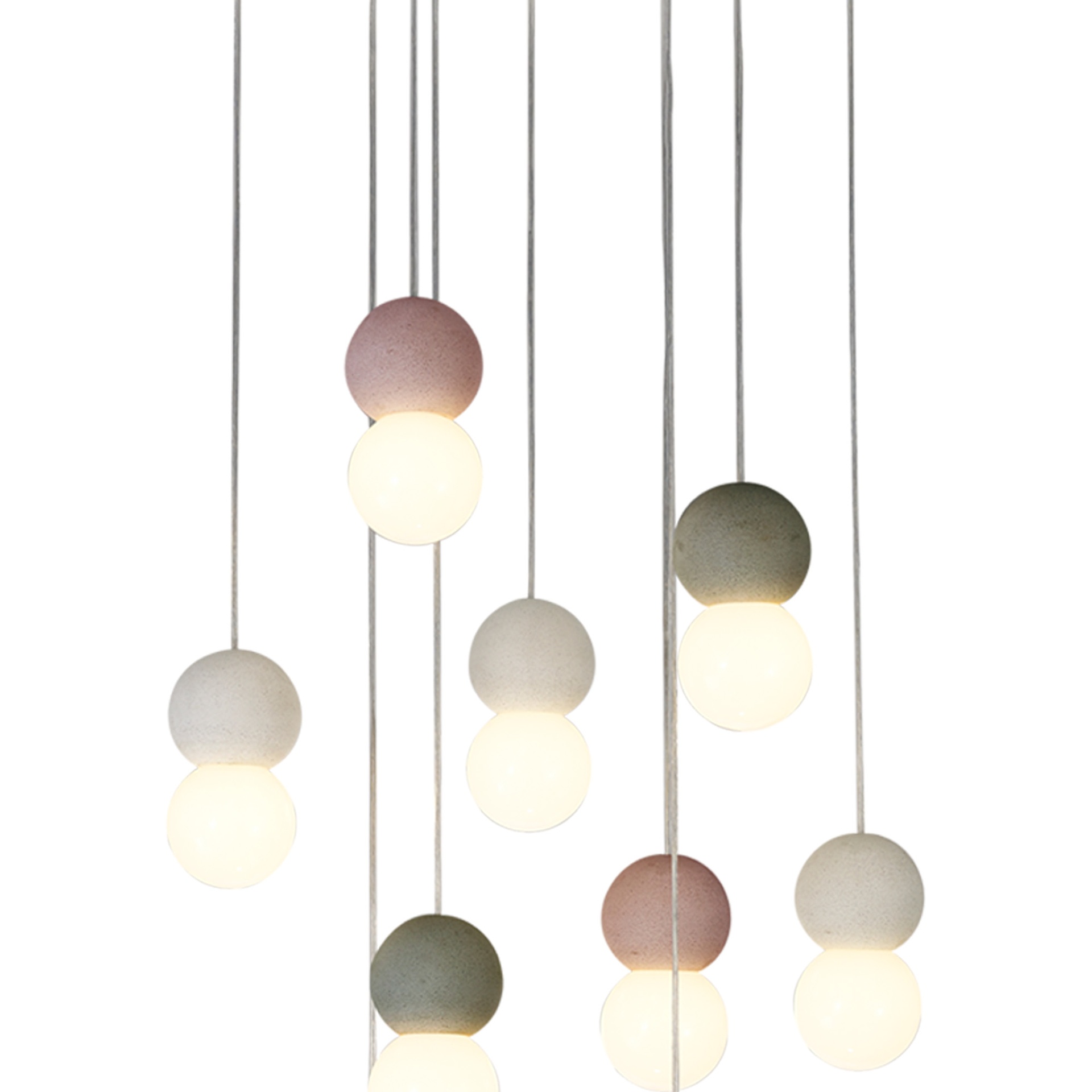 Galaxia · Luminarias de techo · Cemento