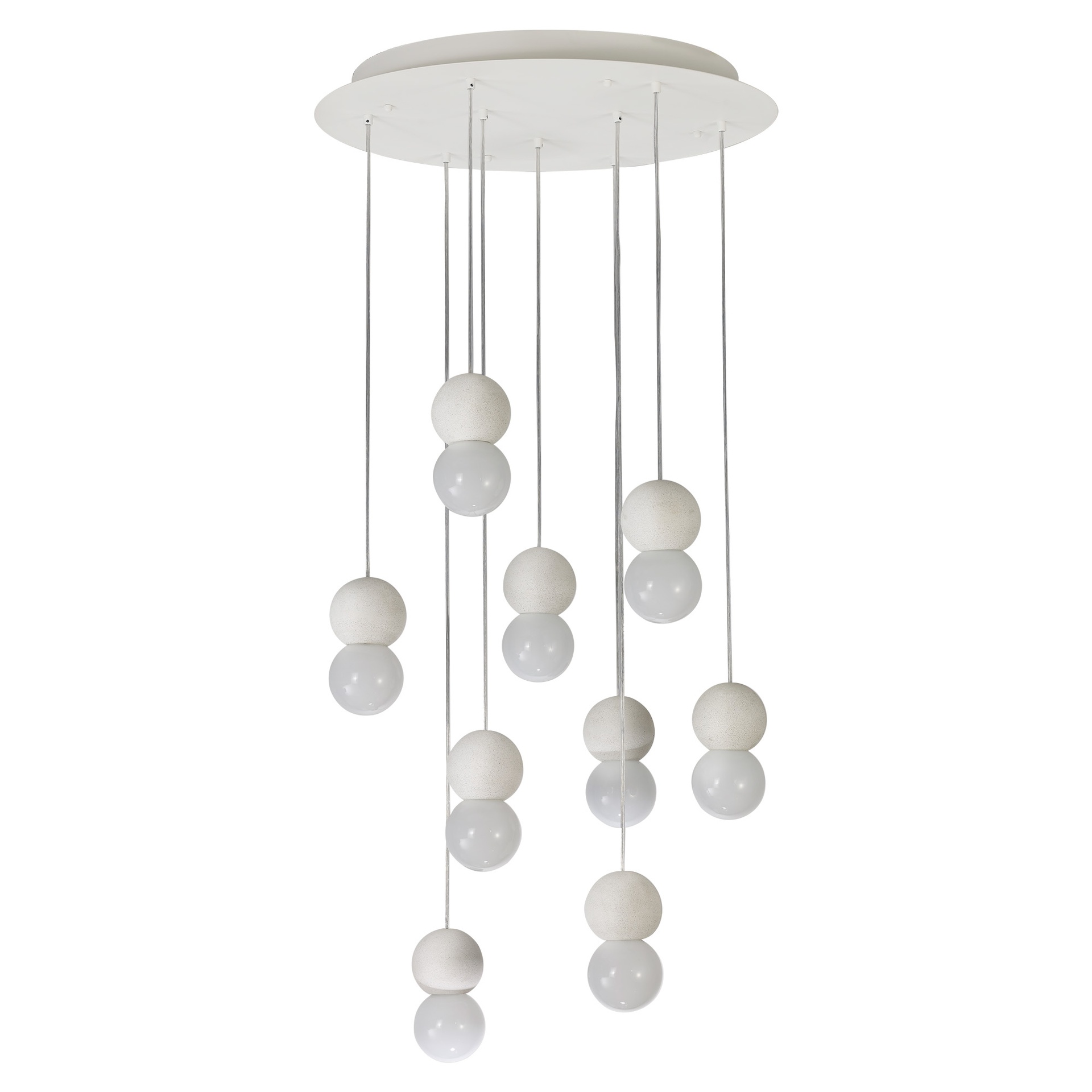GALAXIA * PENDANT CON 6 PENDANTS (ROUND) S VARIADOS