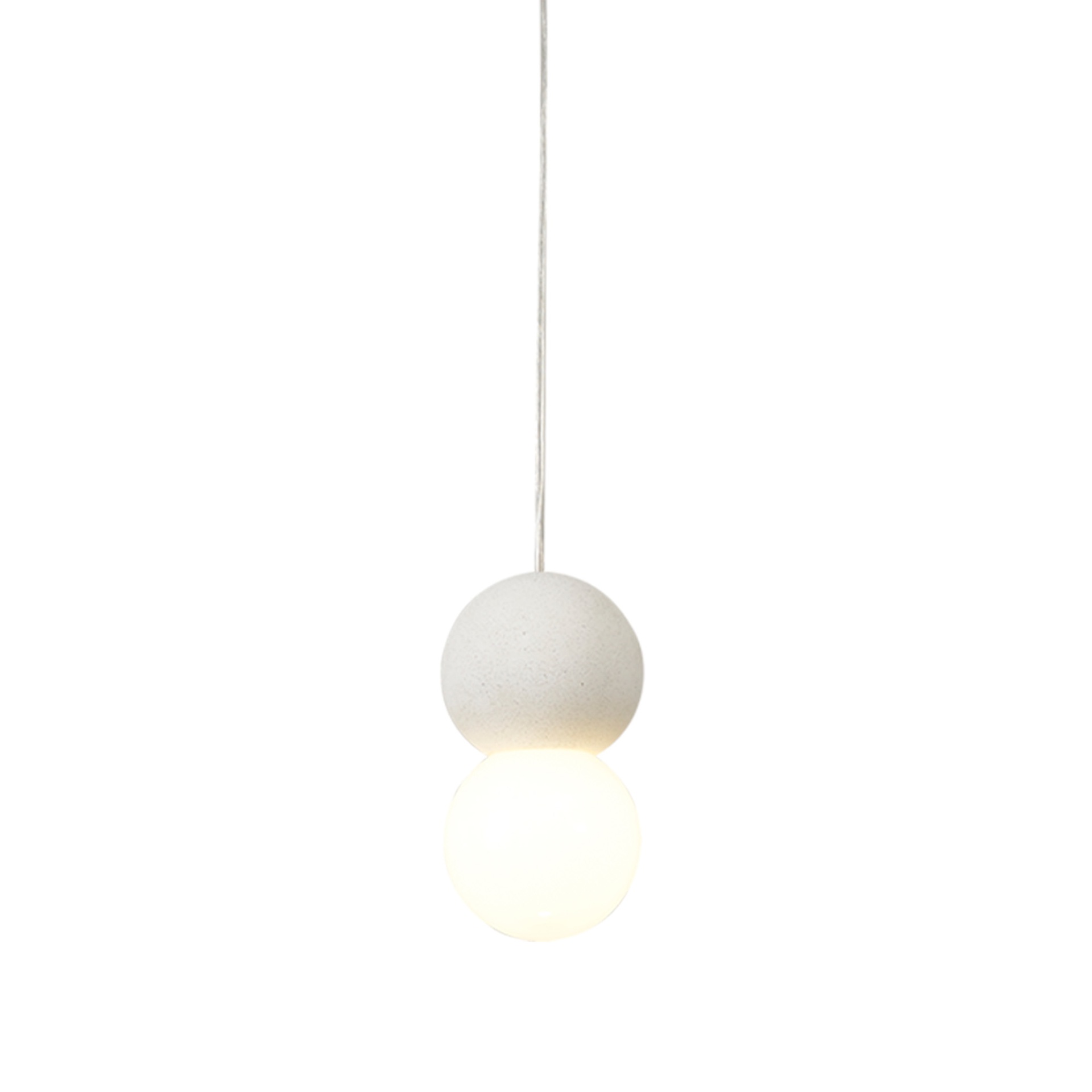 Galaxia · Luminarias de techo · Cemento / Blanco
