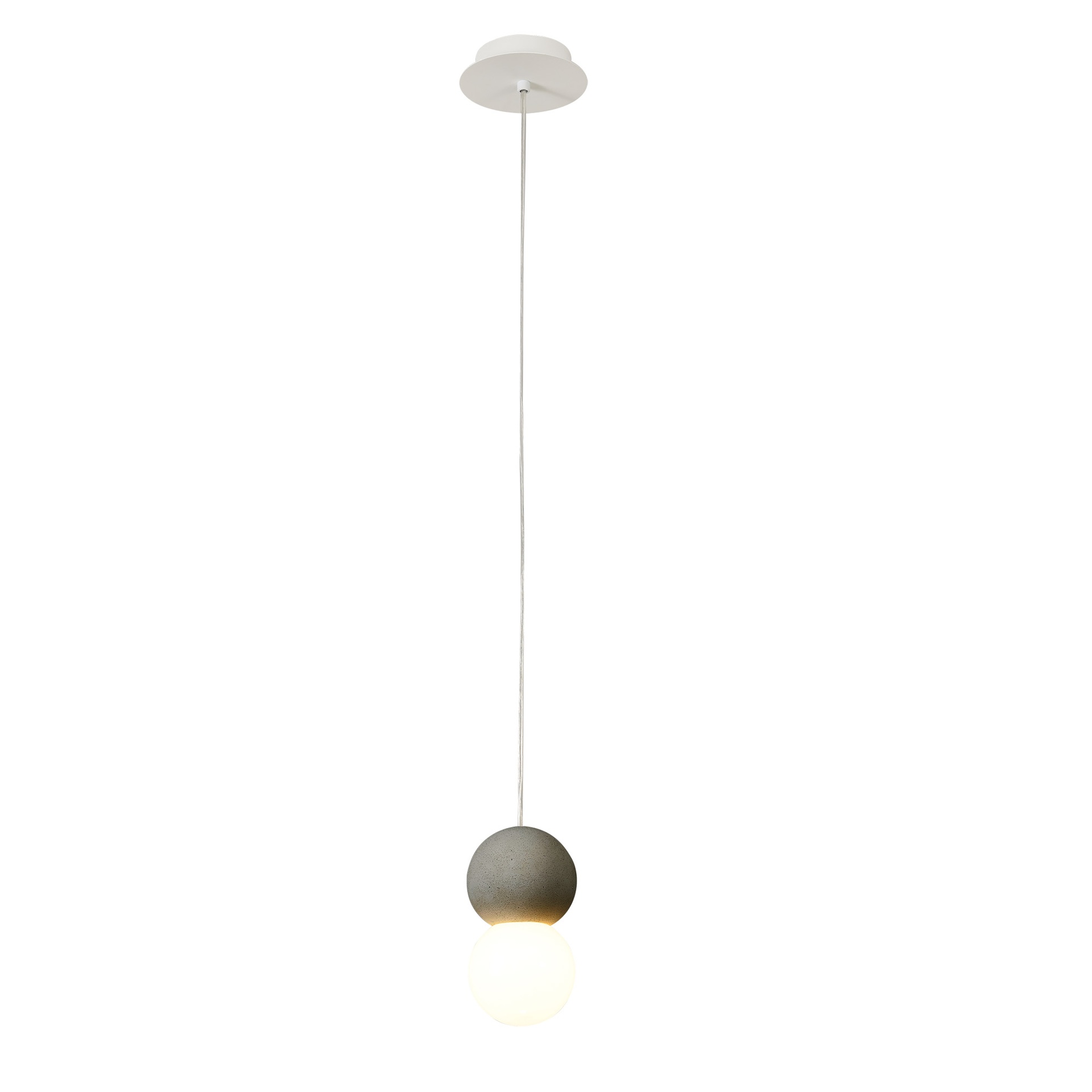 GALAXIA * PENDANT CON 1 PENDANT (ROUND)  BLACK