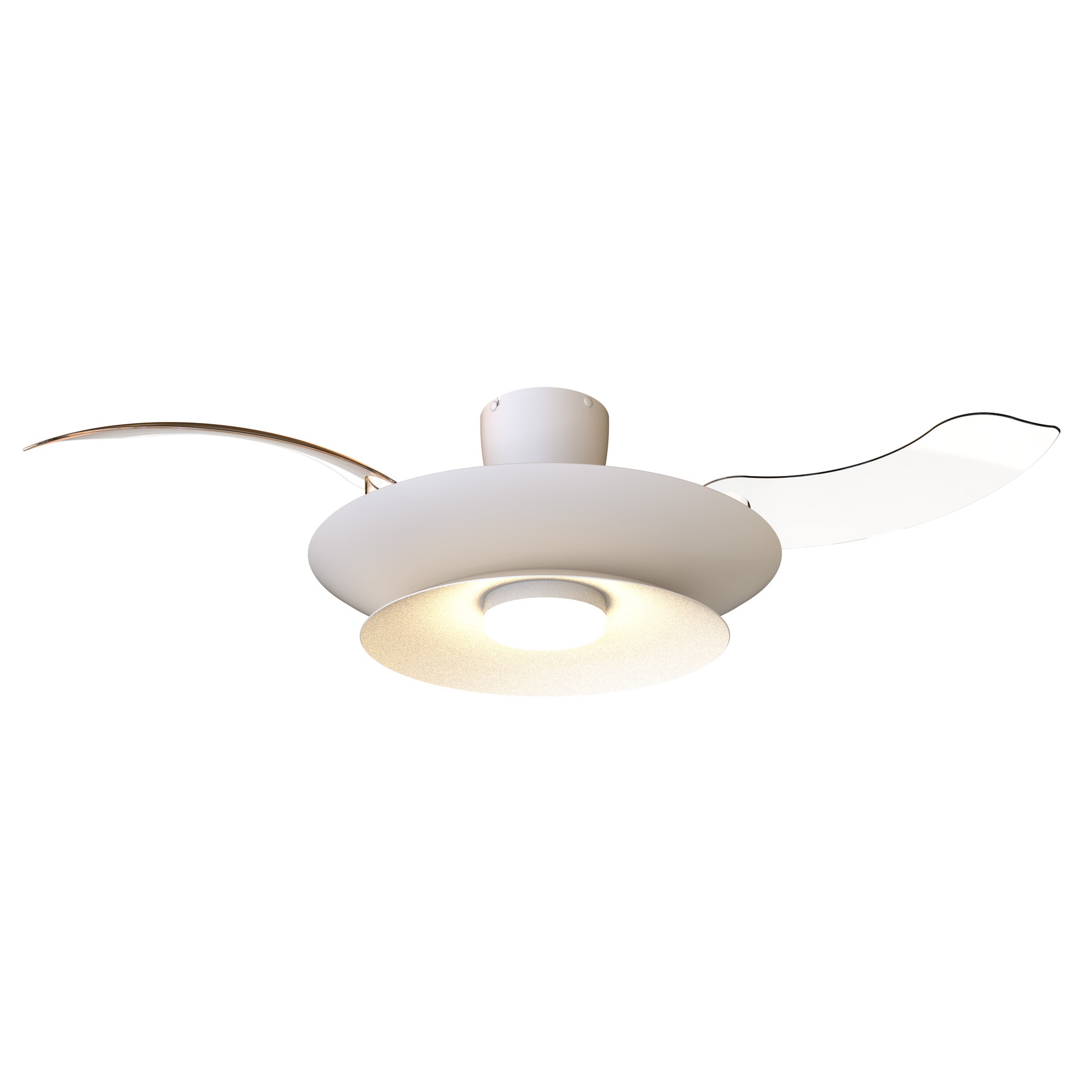 Patagonia · Ventilador de aspas desplegables con luz · Blanco