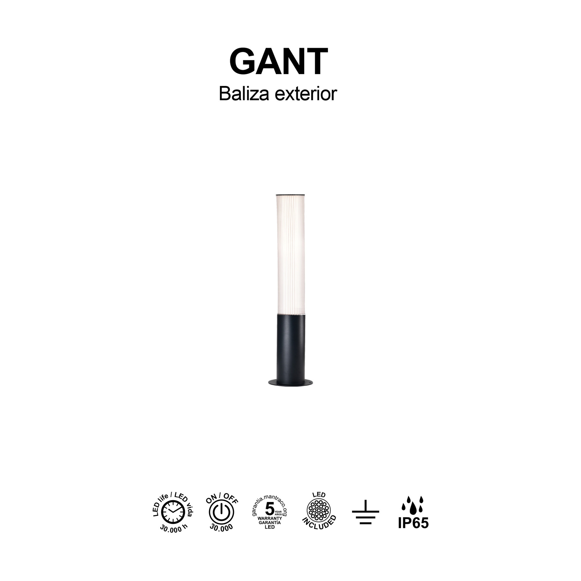 Gant · Bolardos · Black
