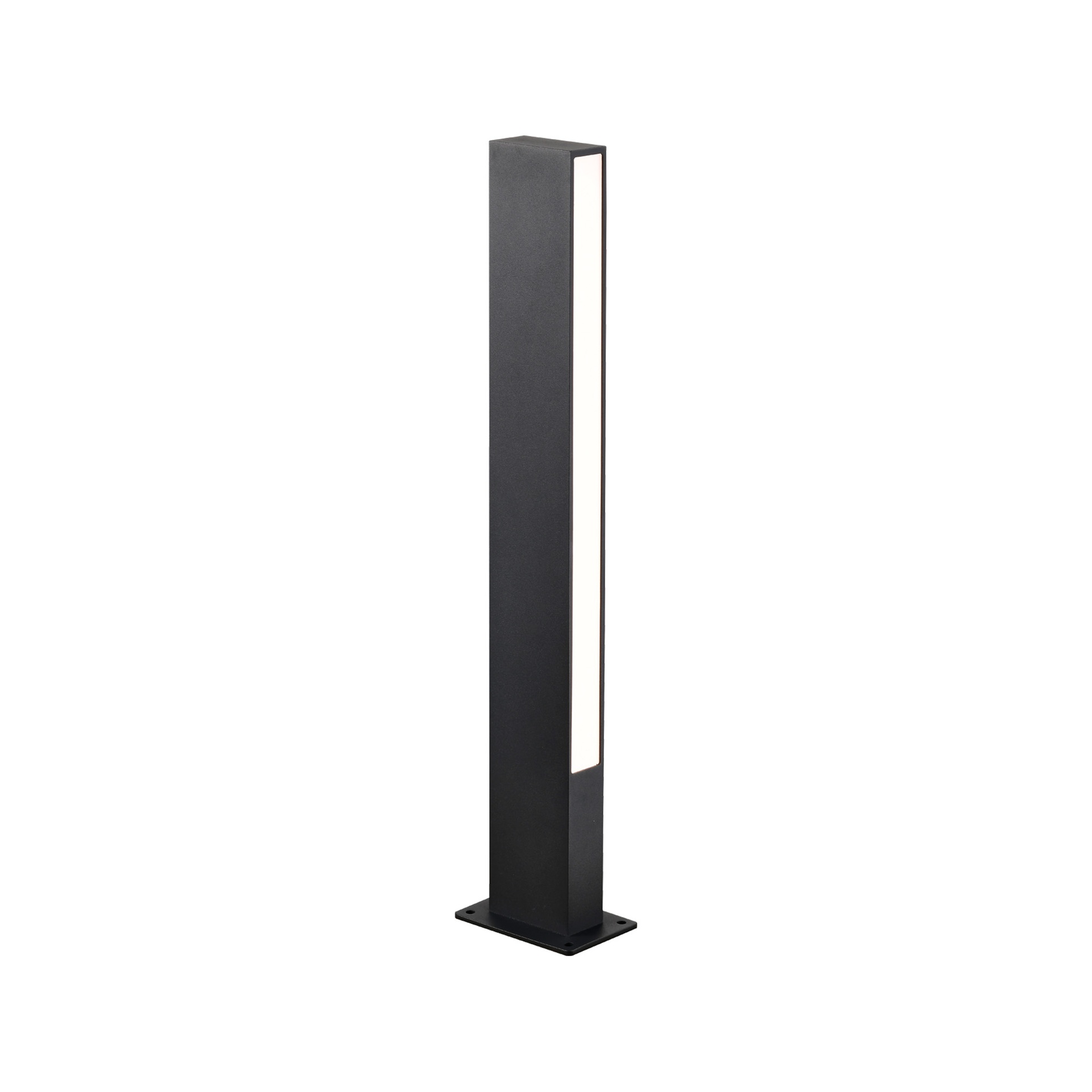 LOTUS * BOLLARD 60CM IP65 10W 3000K BLACK