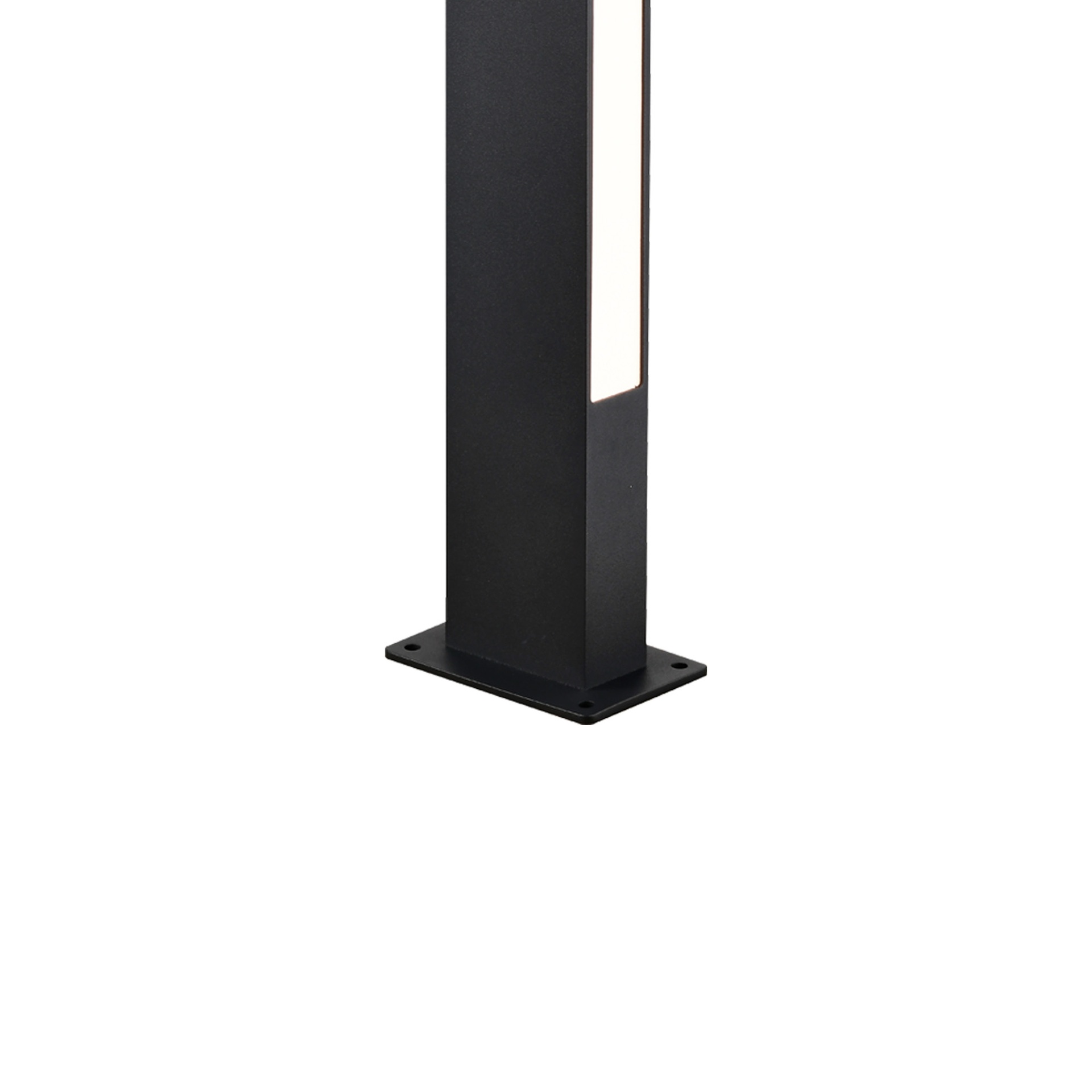 LOTUS * BOLLARD 60CM IP65 10W 3000K BLACK