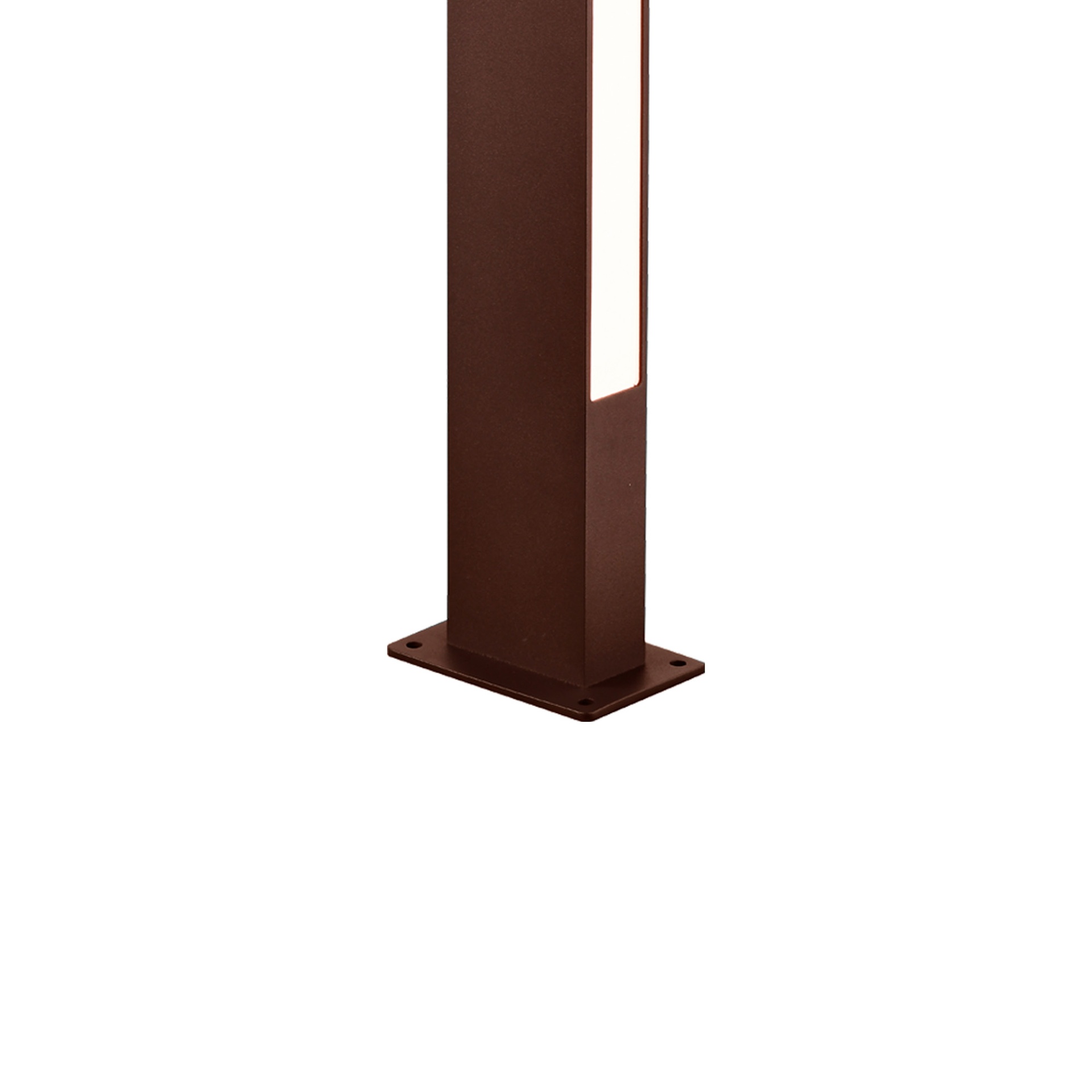 LOTUS * PALETTO 60CM IP65 10W 3000K CORTEN