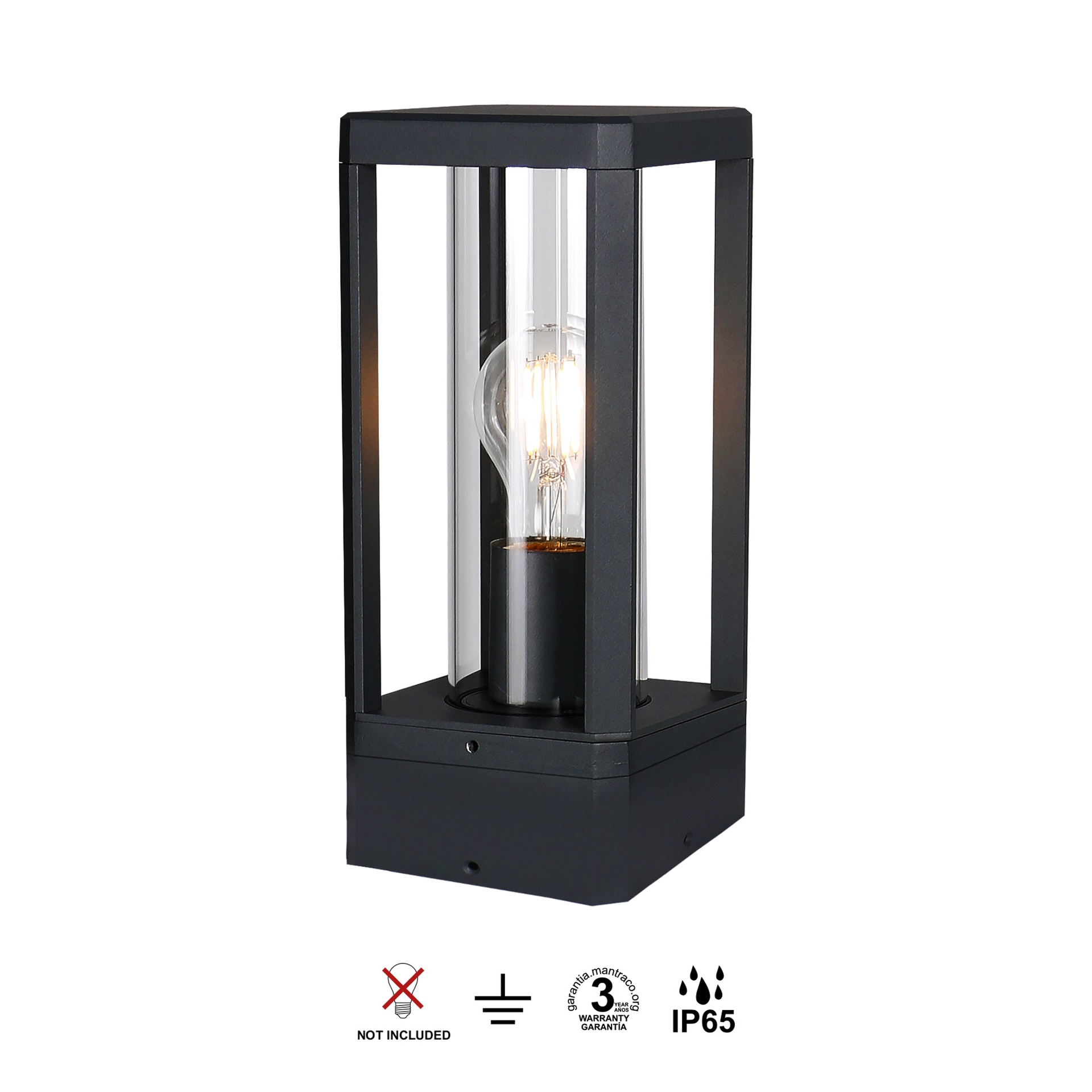 NEVADA * OVERWALL 1L E27 BLACK