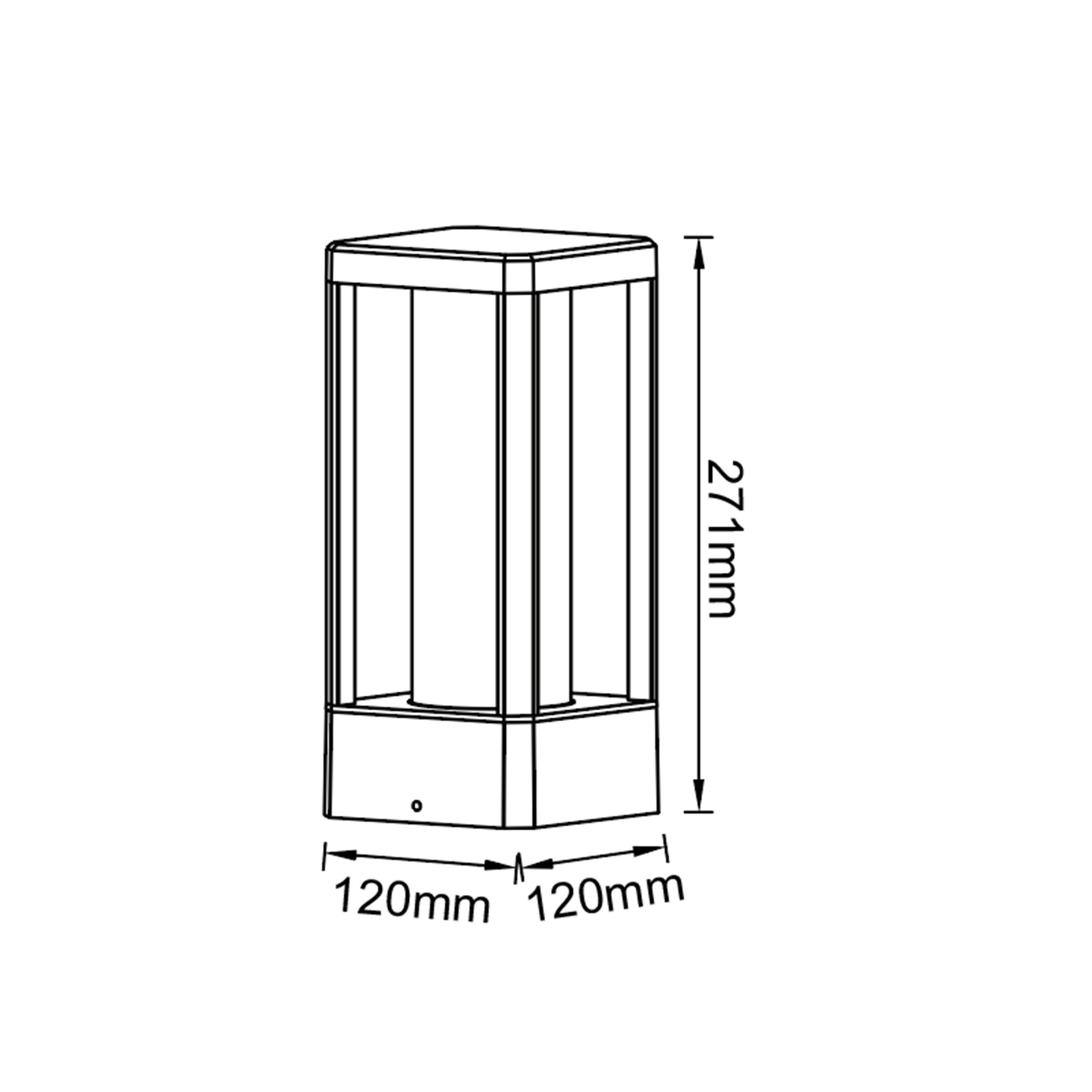 NEVADA * OVERWALL 1L E27 BLACK