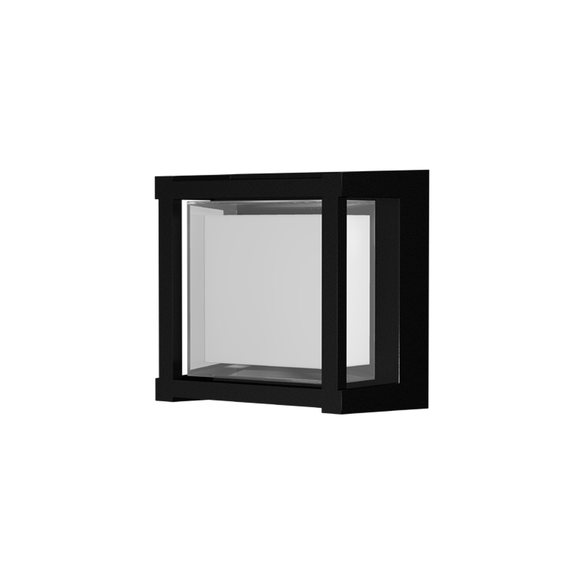 CREEK * PLAFONIERA/APPLIQUE ESTERNO NERO LED IP65 - 15W - CCT