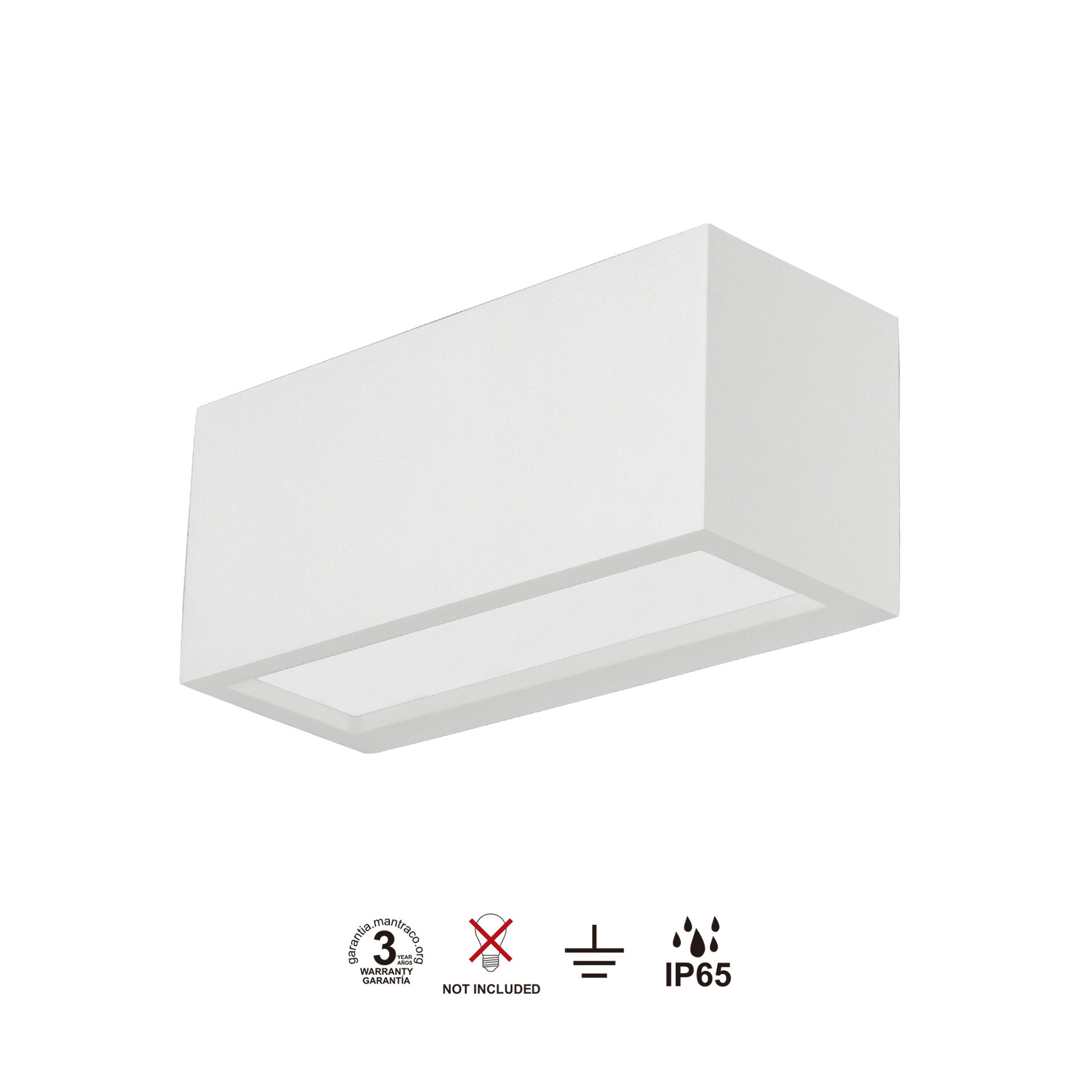 Utah · Luminarias de pared · Blanco
