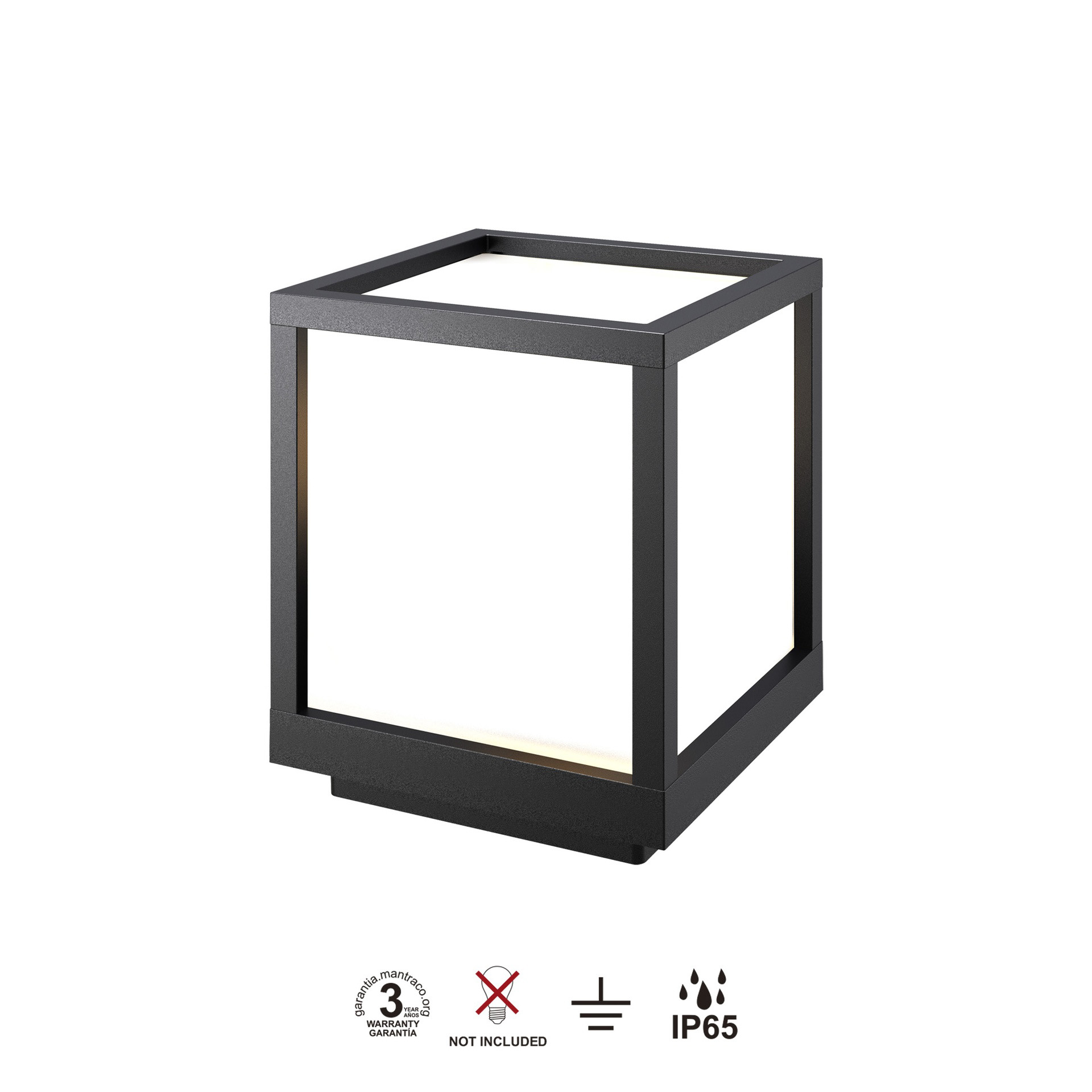 UTAH*OVERWALL 1L E27 DARK GREY