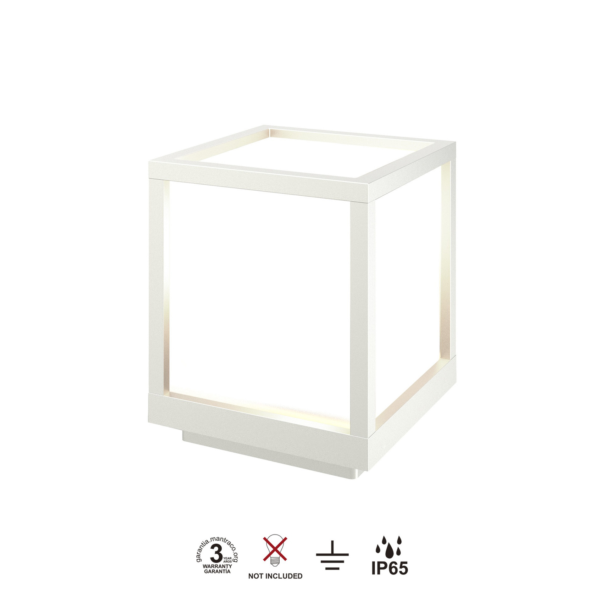 UTAH*OVERWALL 1L E27 WHITE