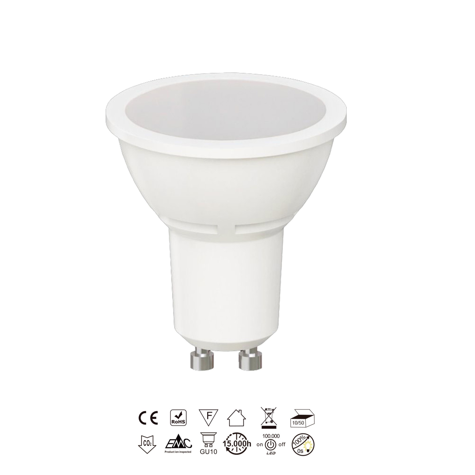 Bombillas GU10 · Ampoules LED · Blanc