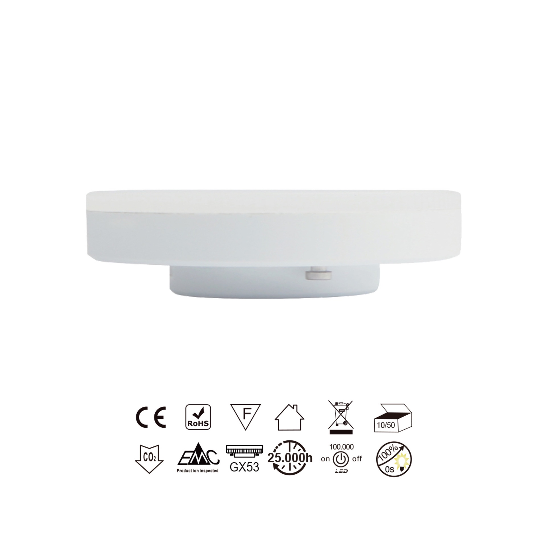 Lampadina LED * GX53 12W DIM 4000K