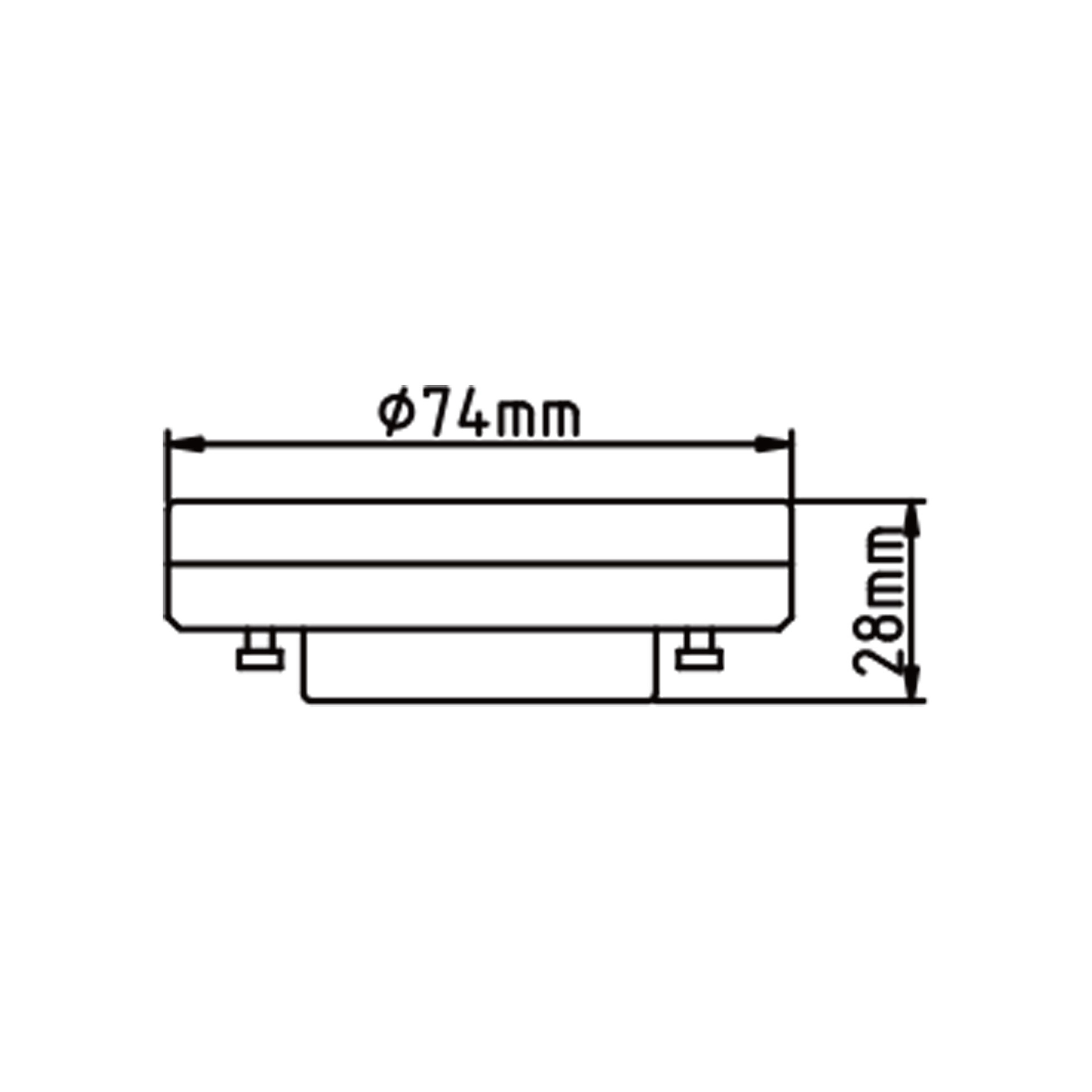 BULB LED GX53 12W 4000K