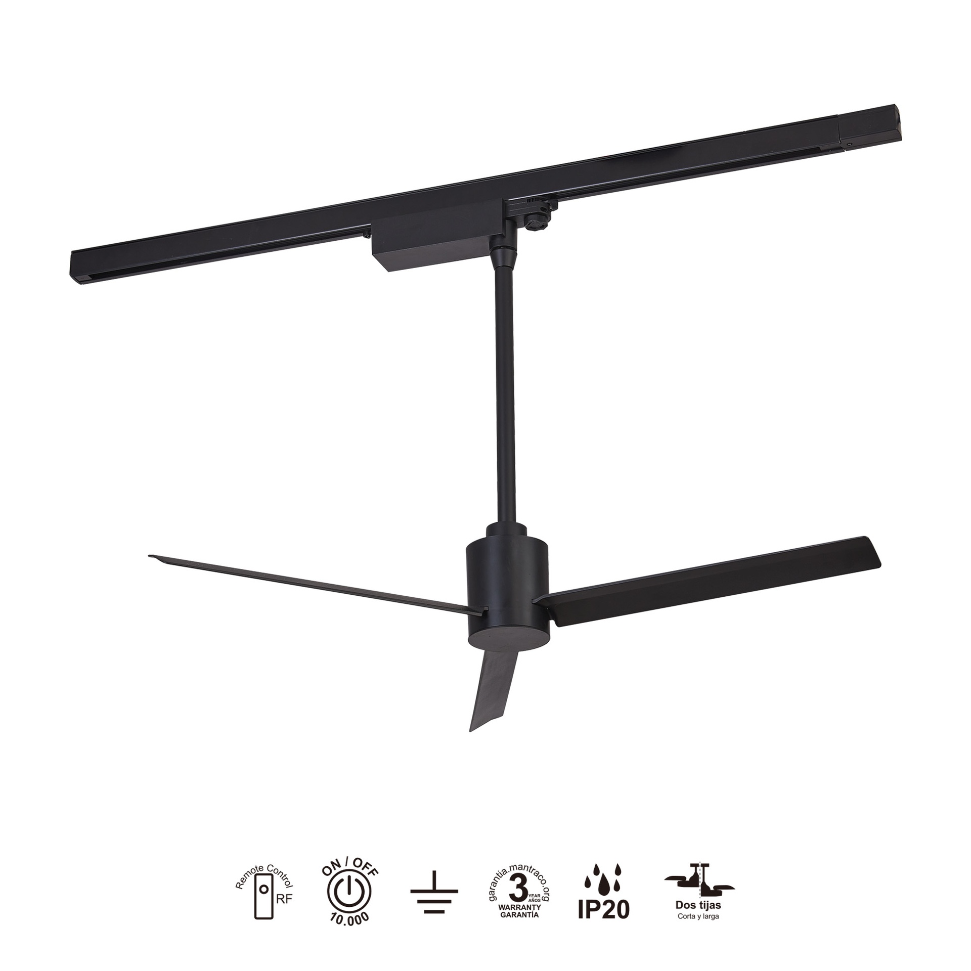 MONKEY FAN * FAN BLACK