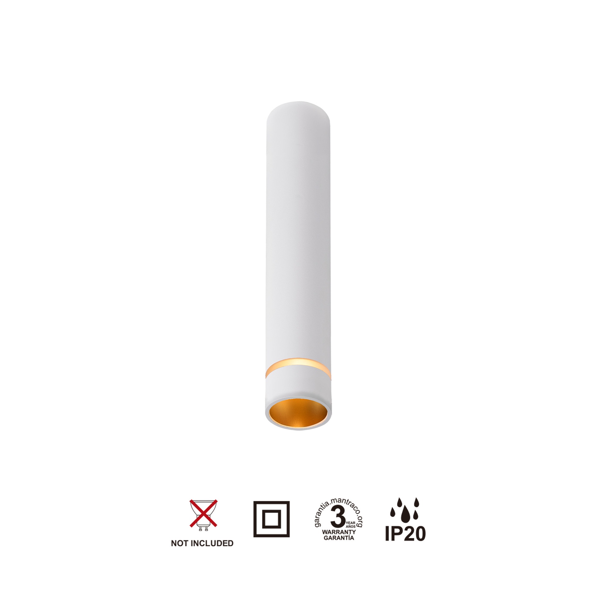 Split · Luminaires de plafond · Blanc