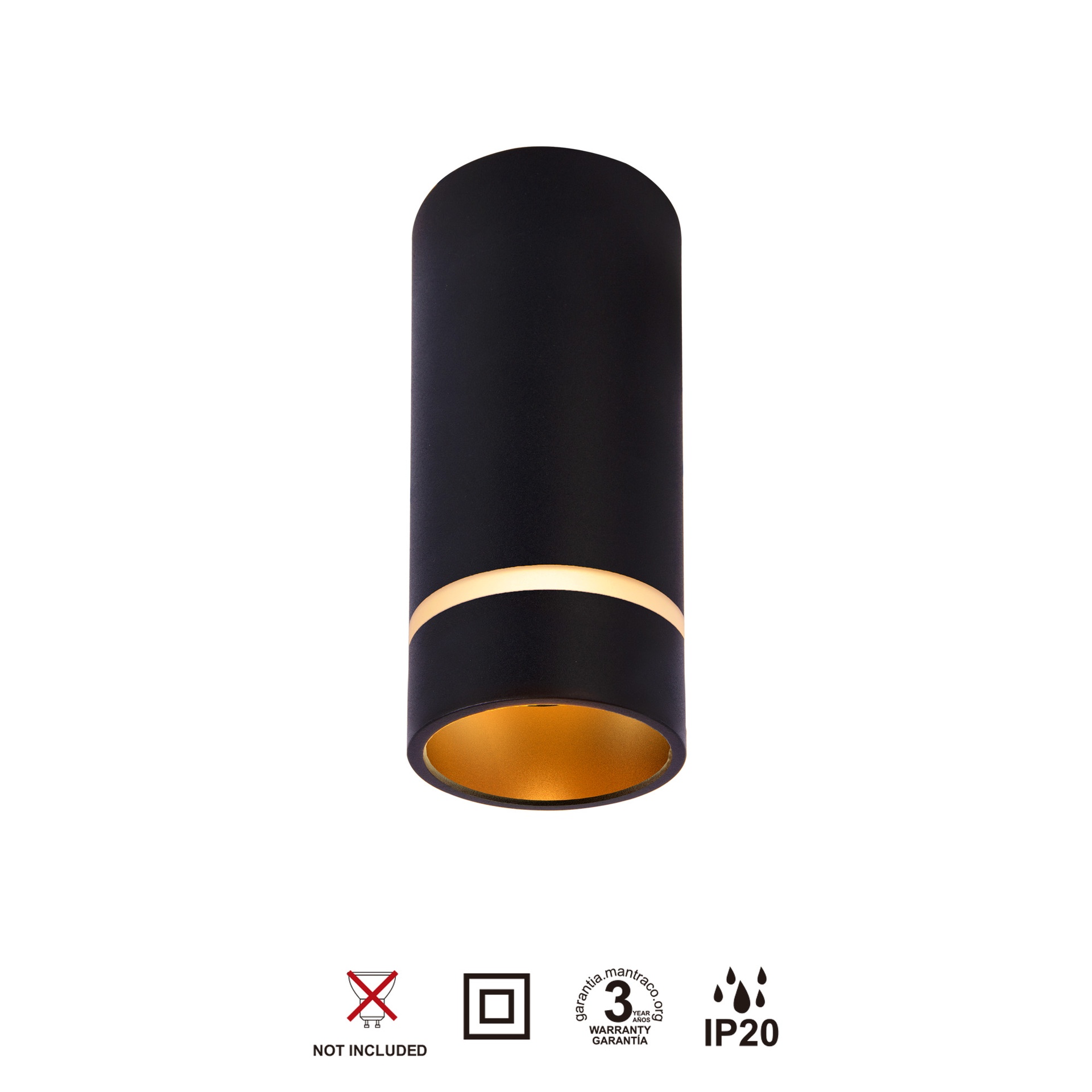 SPLIT * SPOT GU10 BLACK